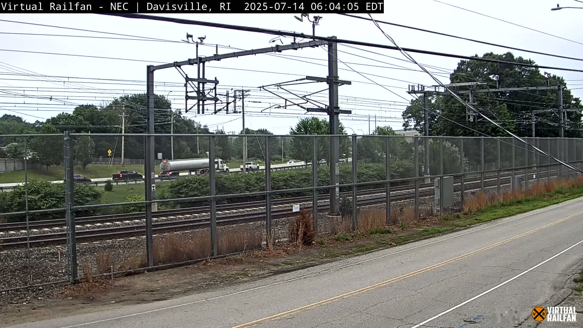 Davisville Rairoad Live Cam - Davisville, North Kingstown, Washington, Rhode Island, USA