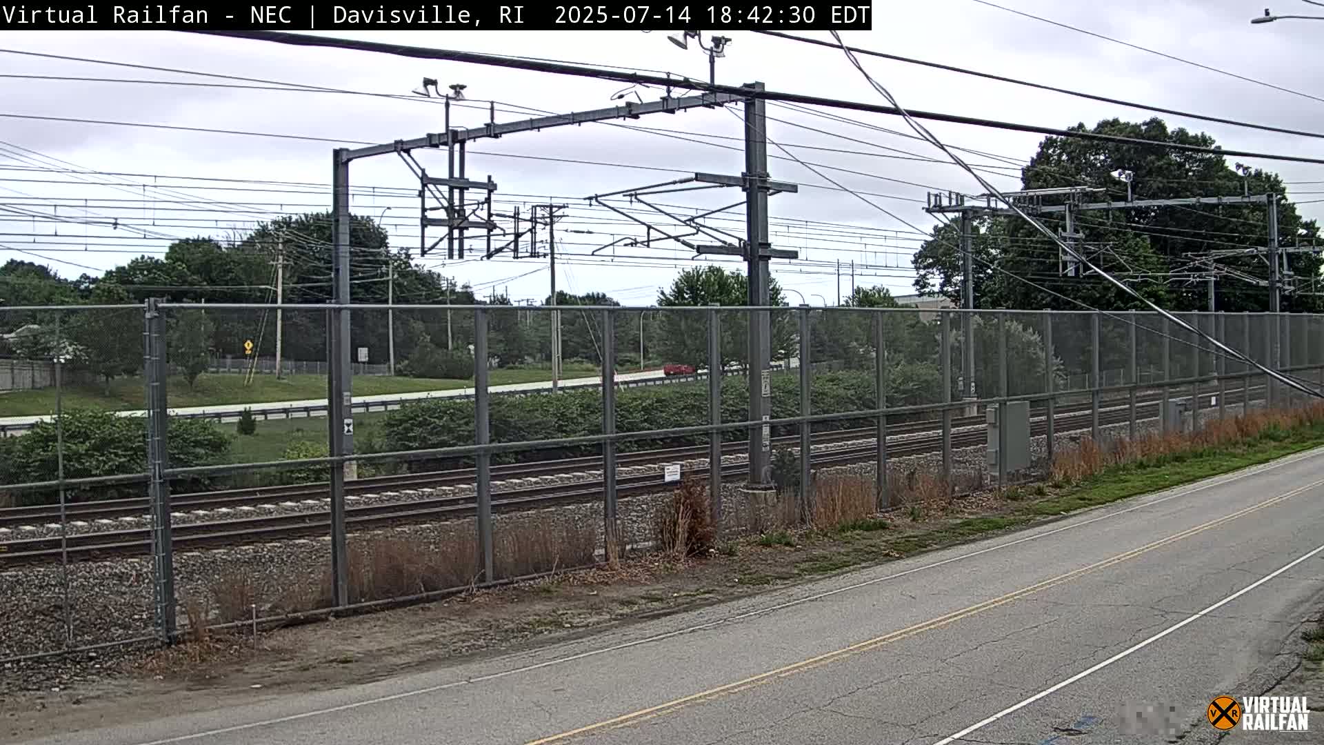 Davisville Rairoad Live Cam - Davisville, North Kingstown, Washington, Rhode Island, USA