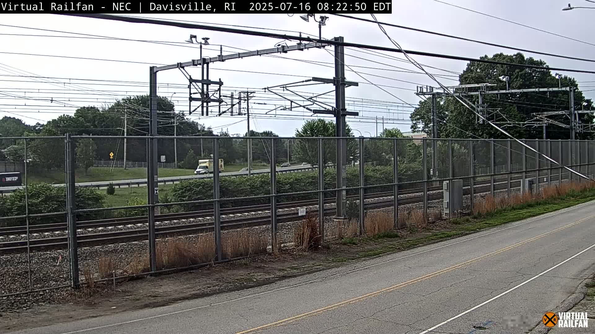 Davisville Rairoad Live Cam - Davisville, North Kingstown, Washington, Rhode Island, USA