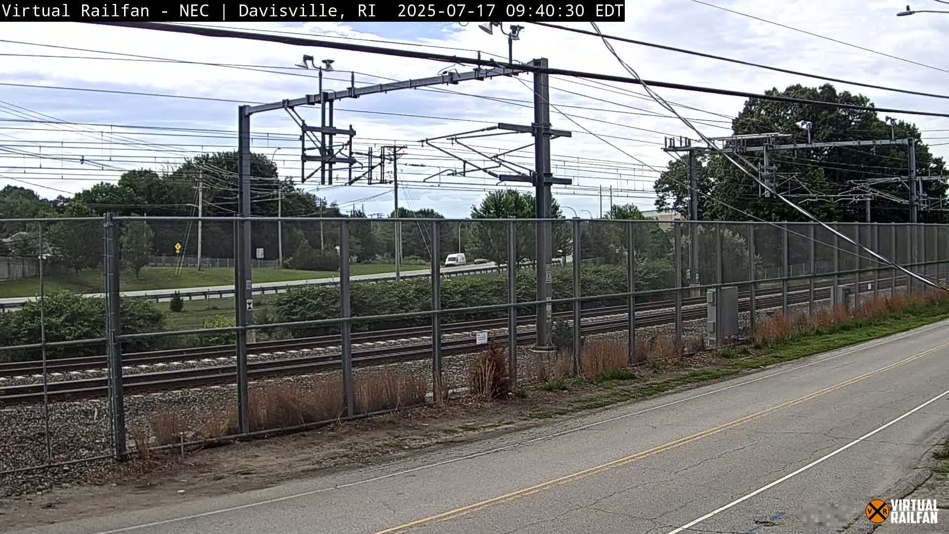 Davisville Rairoad Live Cam - Davisville, North Kingstown, Washington, Rhode Island, USA