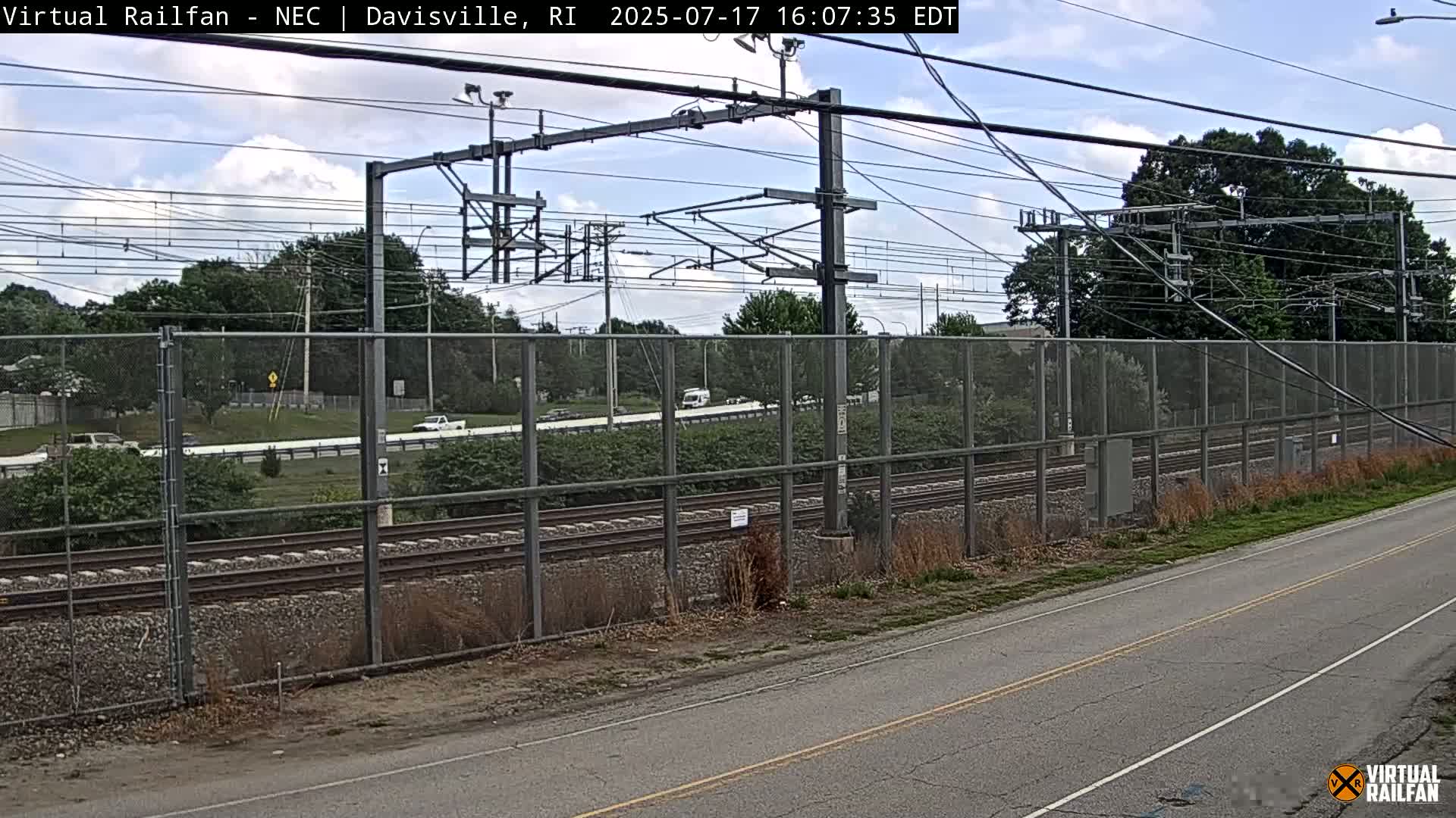 Davisville Rairoad Live Cam - Davisville, North Kingstown, Washington, Rhode Island, USA