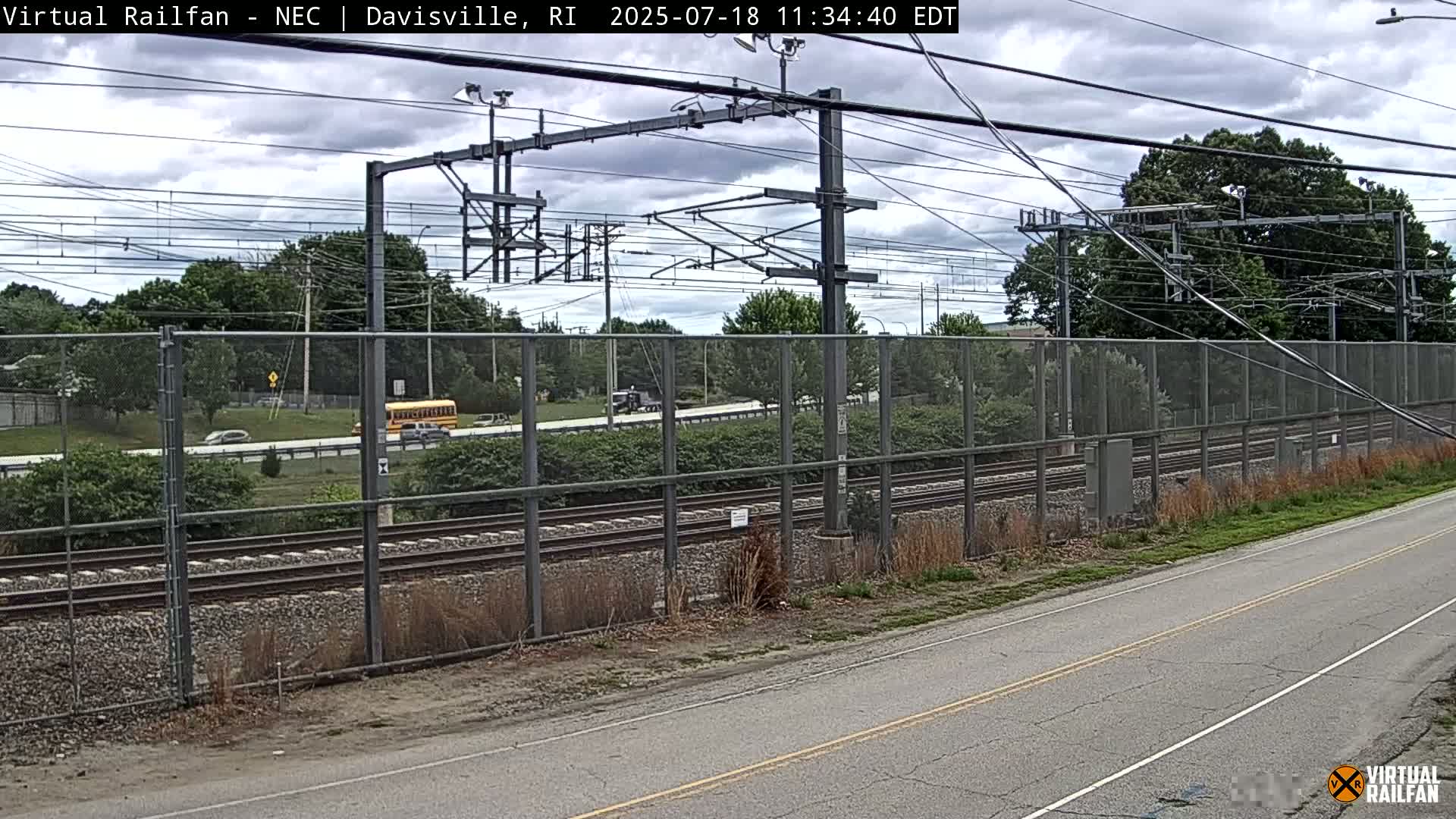 Davisville Rairoad Live Cam - Davisville, North Kingstown, Washington, Rhode Island, USA