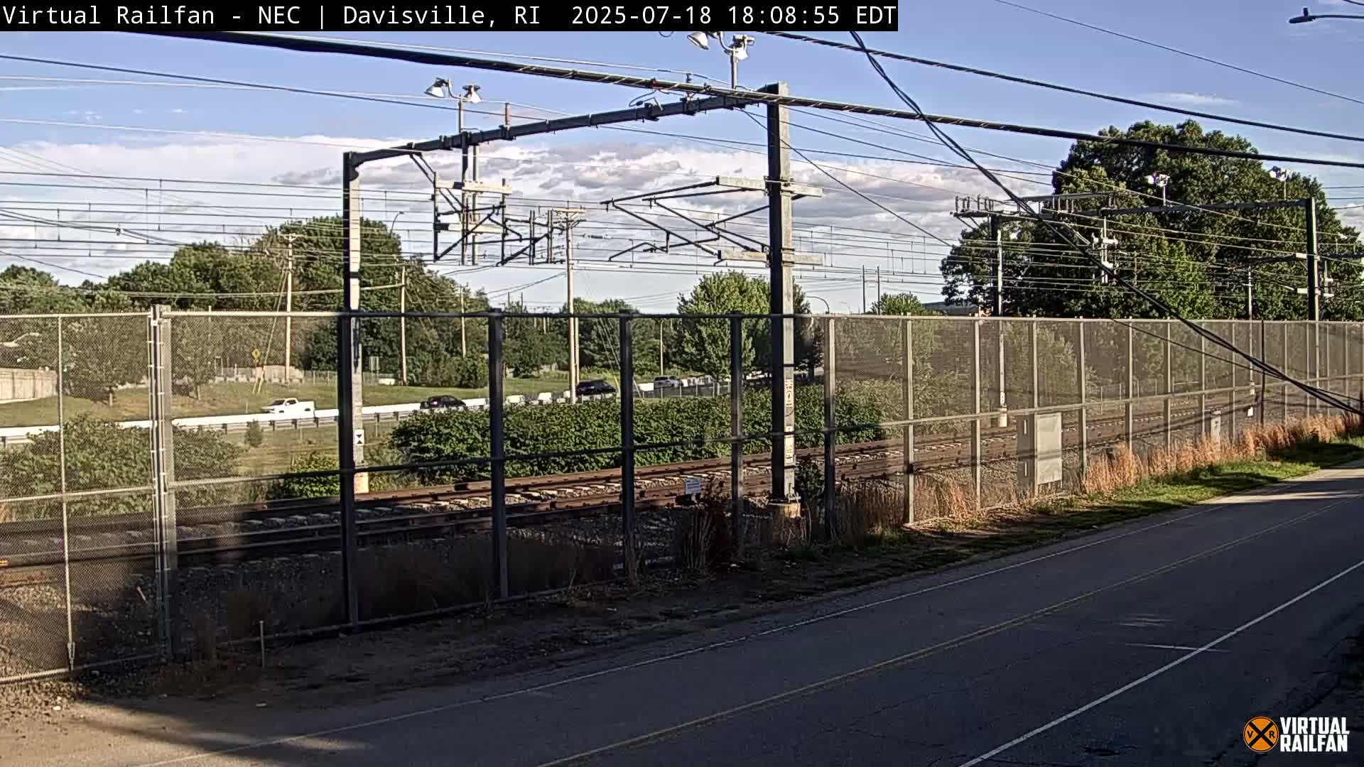 Davisville Rairoad Live Cam - Davisville, North Kingstown, Washington, Rhode Island, USA