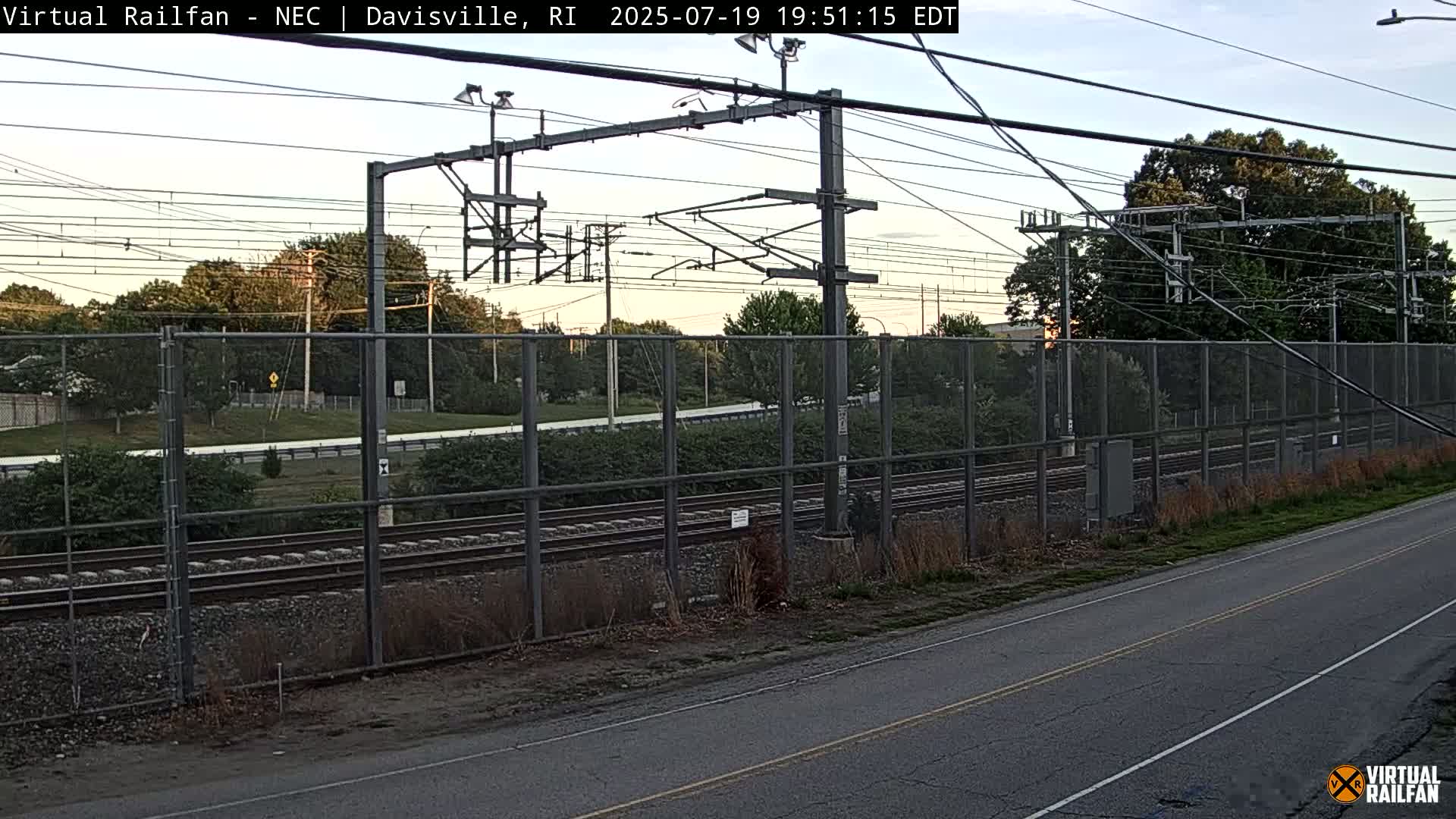 Davisville Rairoad Live Cam - Davisville, North Kingstown, Washington, Rhode Island, USA