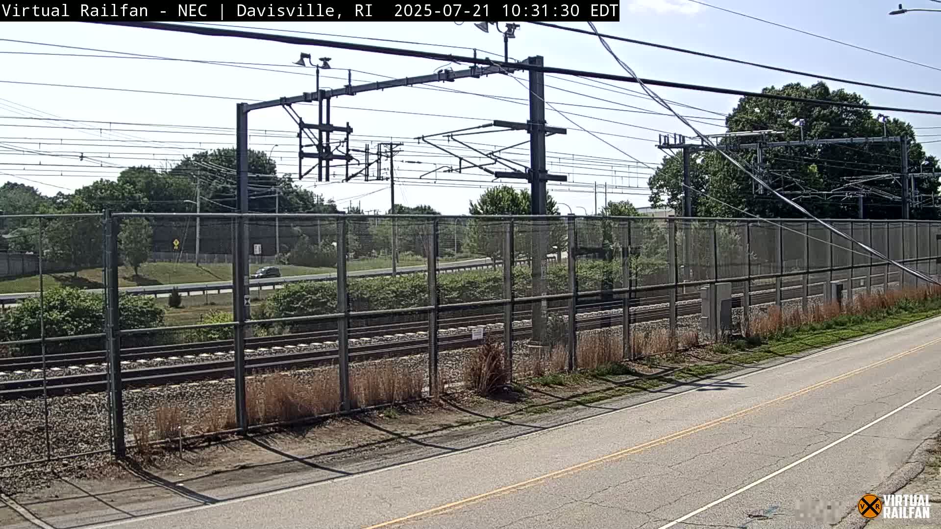 Davisville Rairoad Live Cam - Davisville, North Kingstown, Washington, Rhode Island, USA