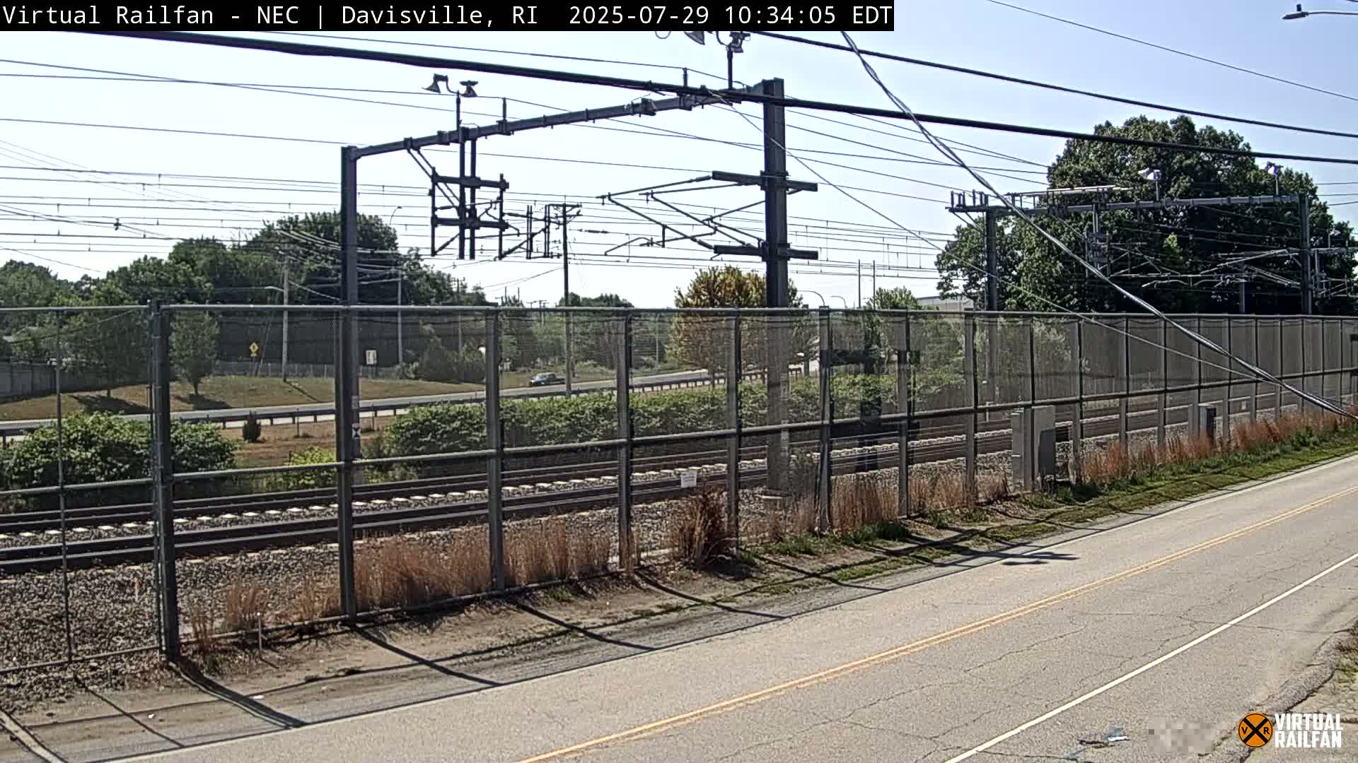 Davisville Rairoad Live Cam - Davisville, North Kingstown, Washington, Rhode Island, USA