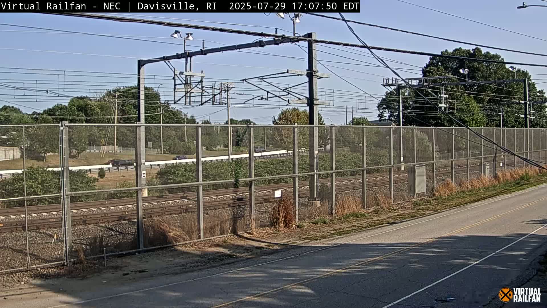 Davisville Rairoad Live Cam - Davisville, North Kingstown, Washington, Rhode Island, USA