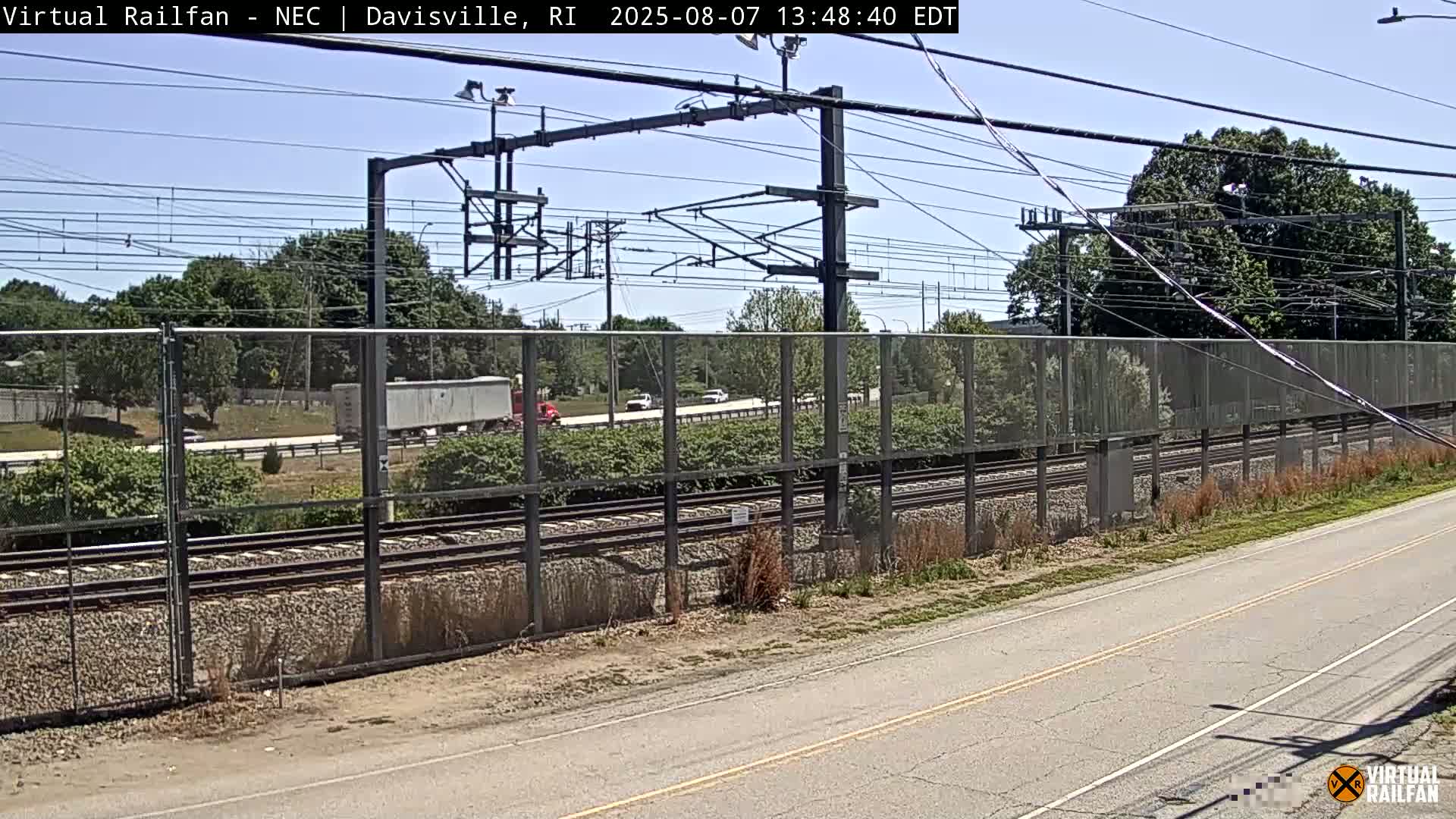 Davisville Rairoad Live Cam - Davisville, North Kingstown, Washington, Rhode Island, USA