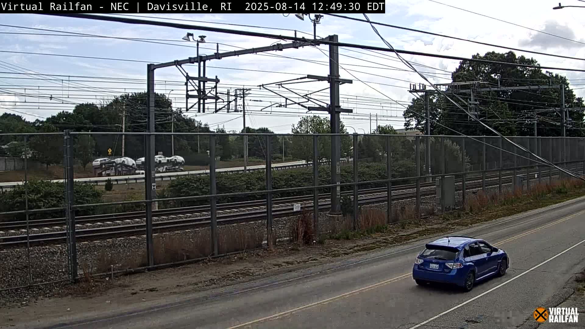 Davisville Rairoad Live Cam - Davisville, North Kingstown, Washington, Rhode Island, USA