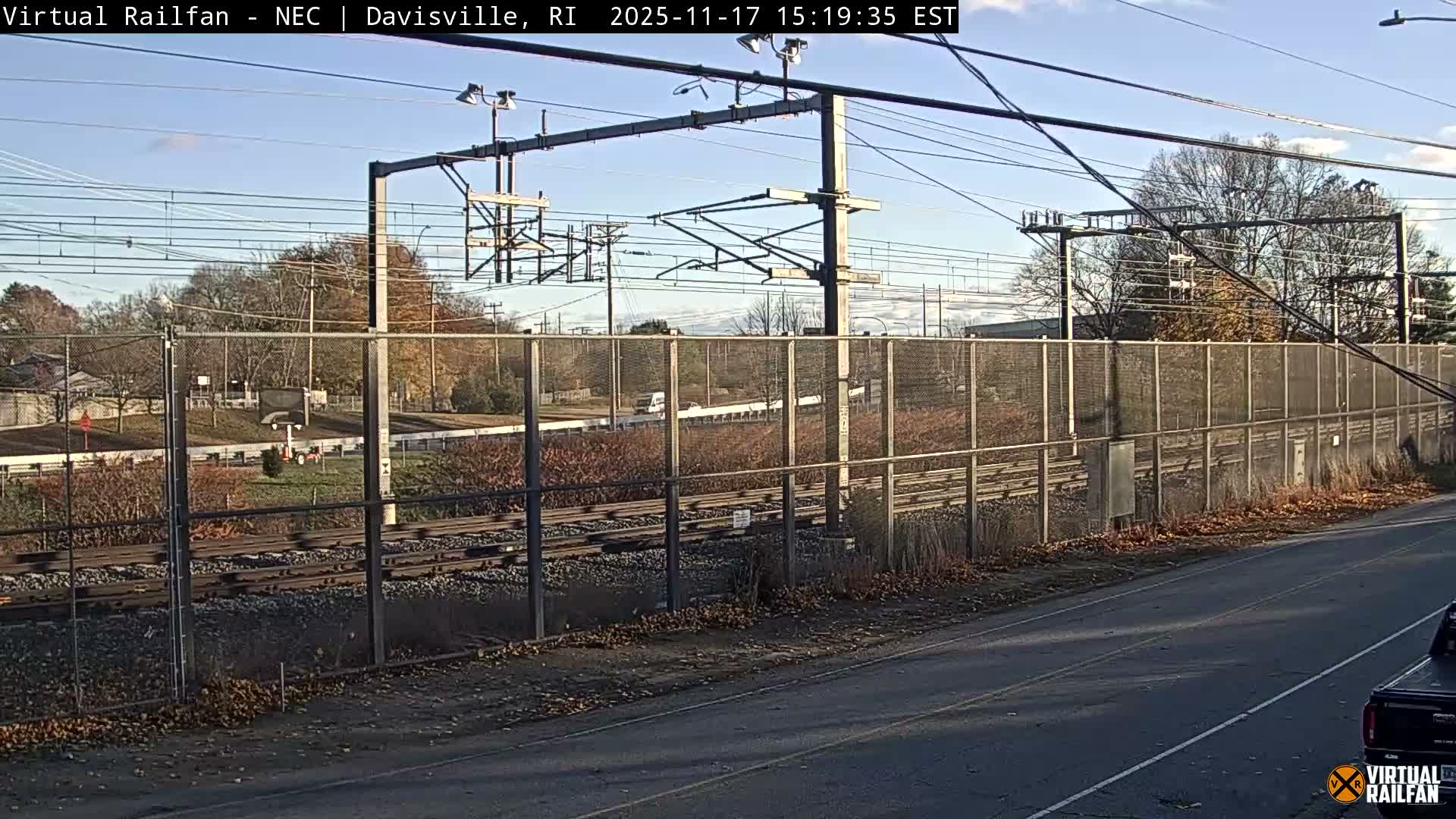 Davisville Rairoad Live Cam - Davisville, North Kingstown, Washington, Rhode Island, USA