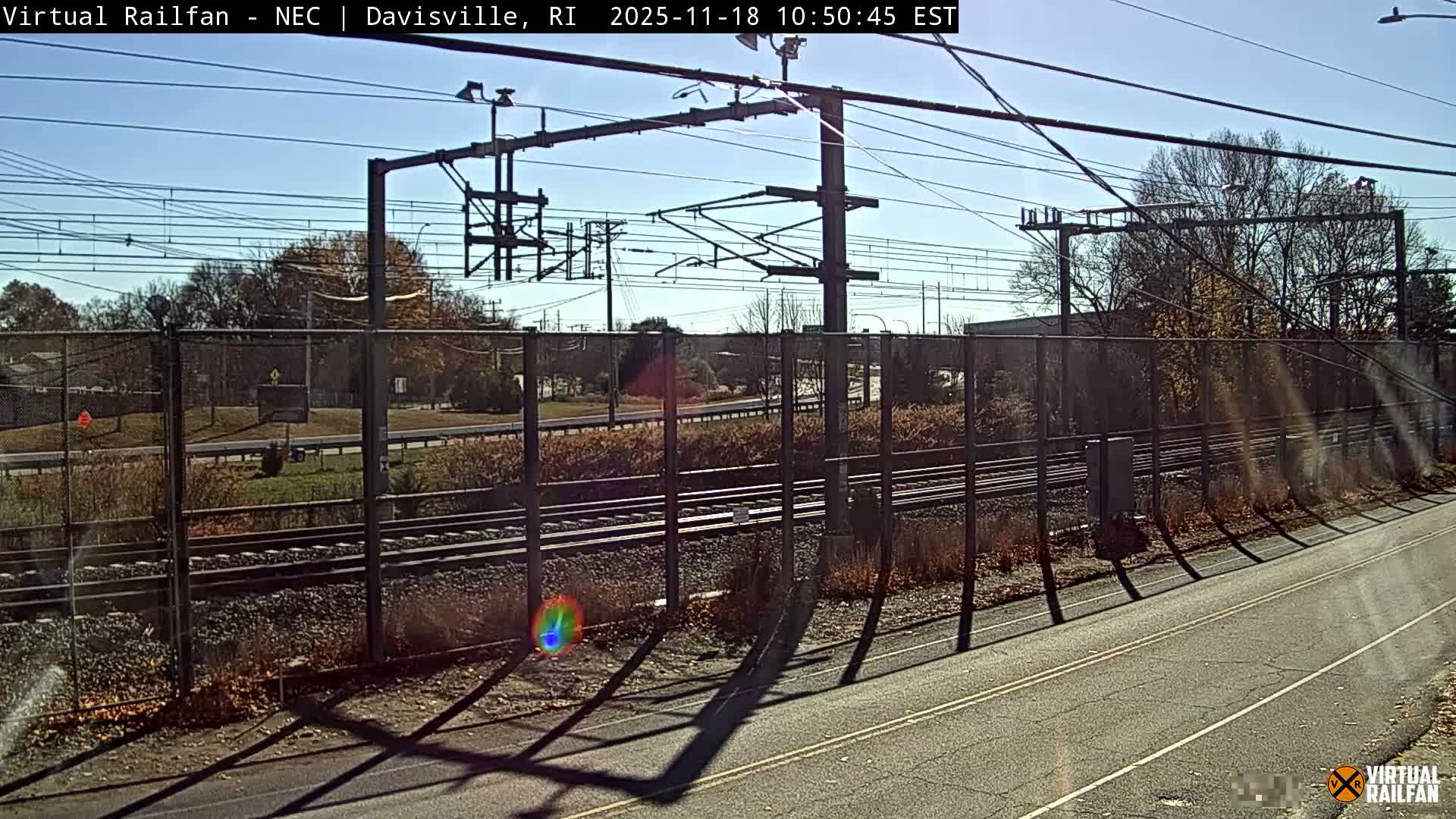 Davisville Rairoad Live Cam - Davisville, North Kingstown, Washington, Rhode Island, USA