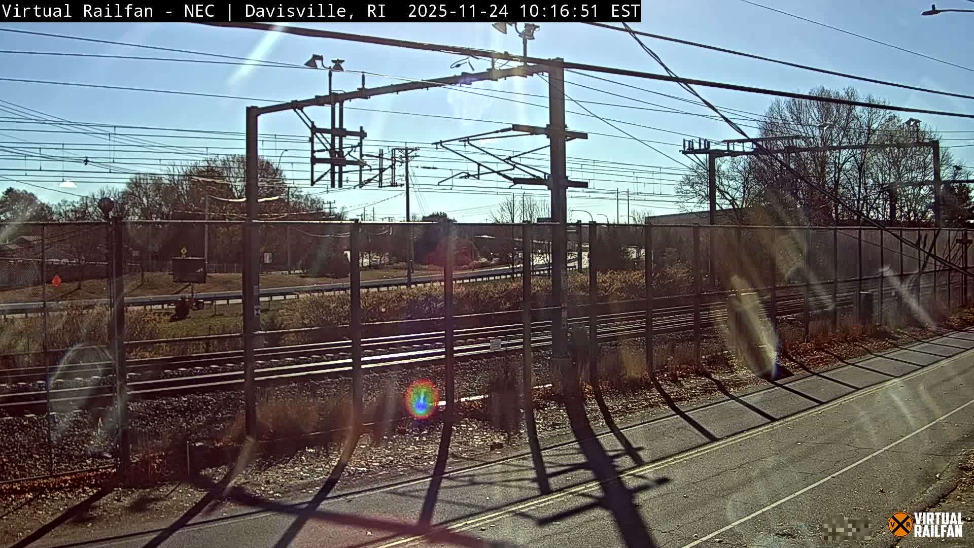 Davisville Rairoad Live Cam - Davisville, North Kingstown, Washington, Rhode Island, USA