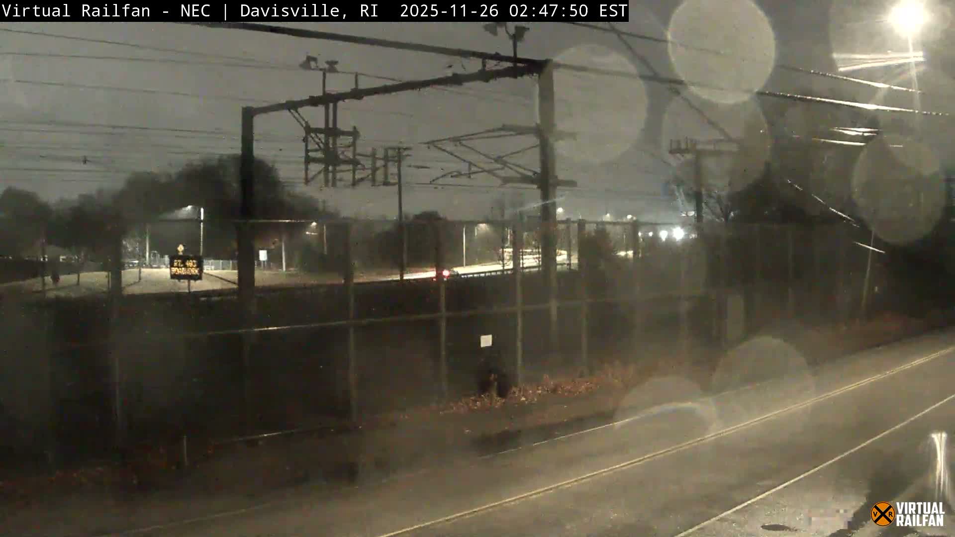 Davisville Rairoad Live Cam - Davisville, North Kingstown, Washington, Rhode Island, USA