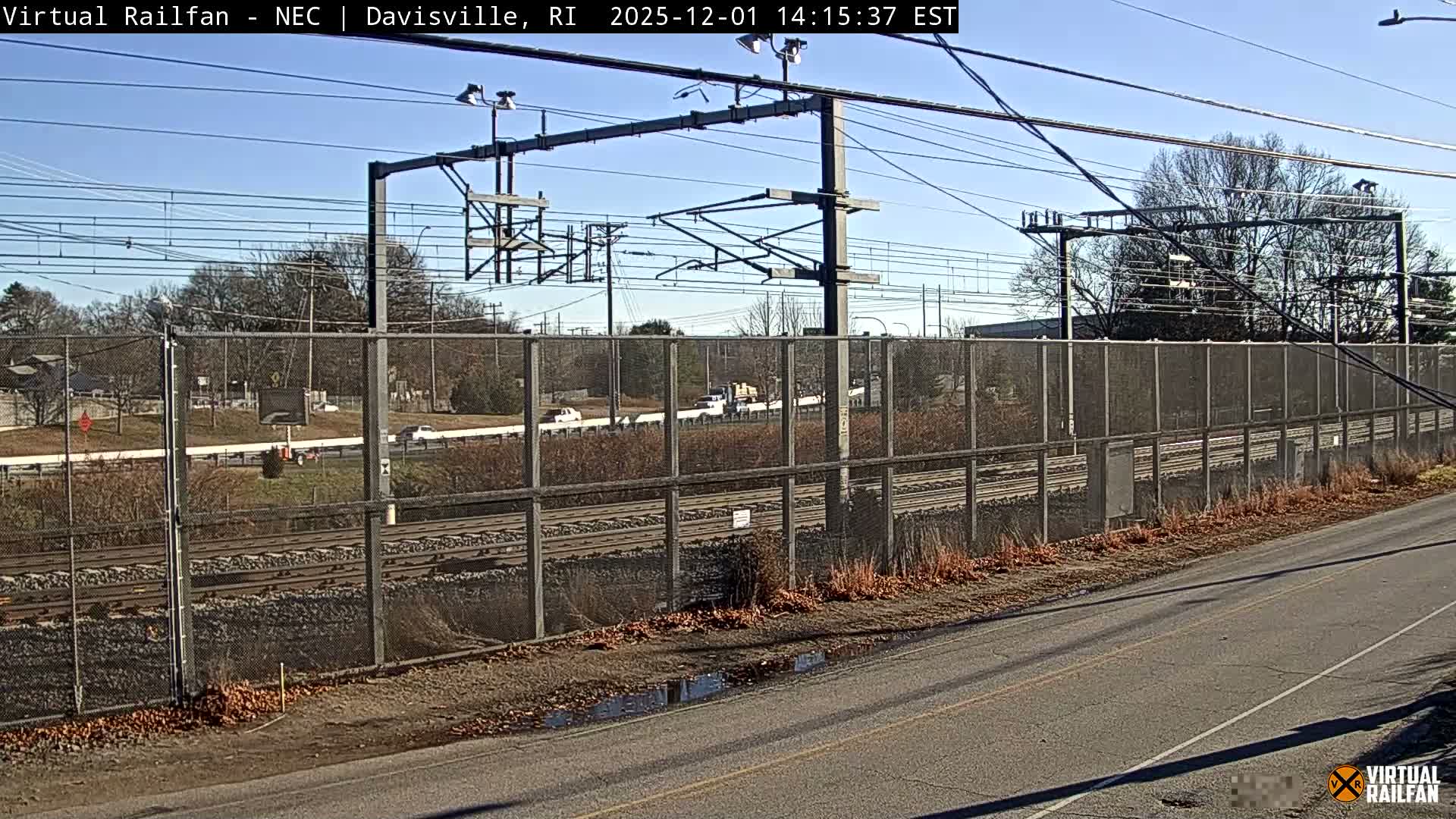 Davisville Rairoad Live Cam - Davisville, North Kingstown, Washington, Rhode Island, USA
