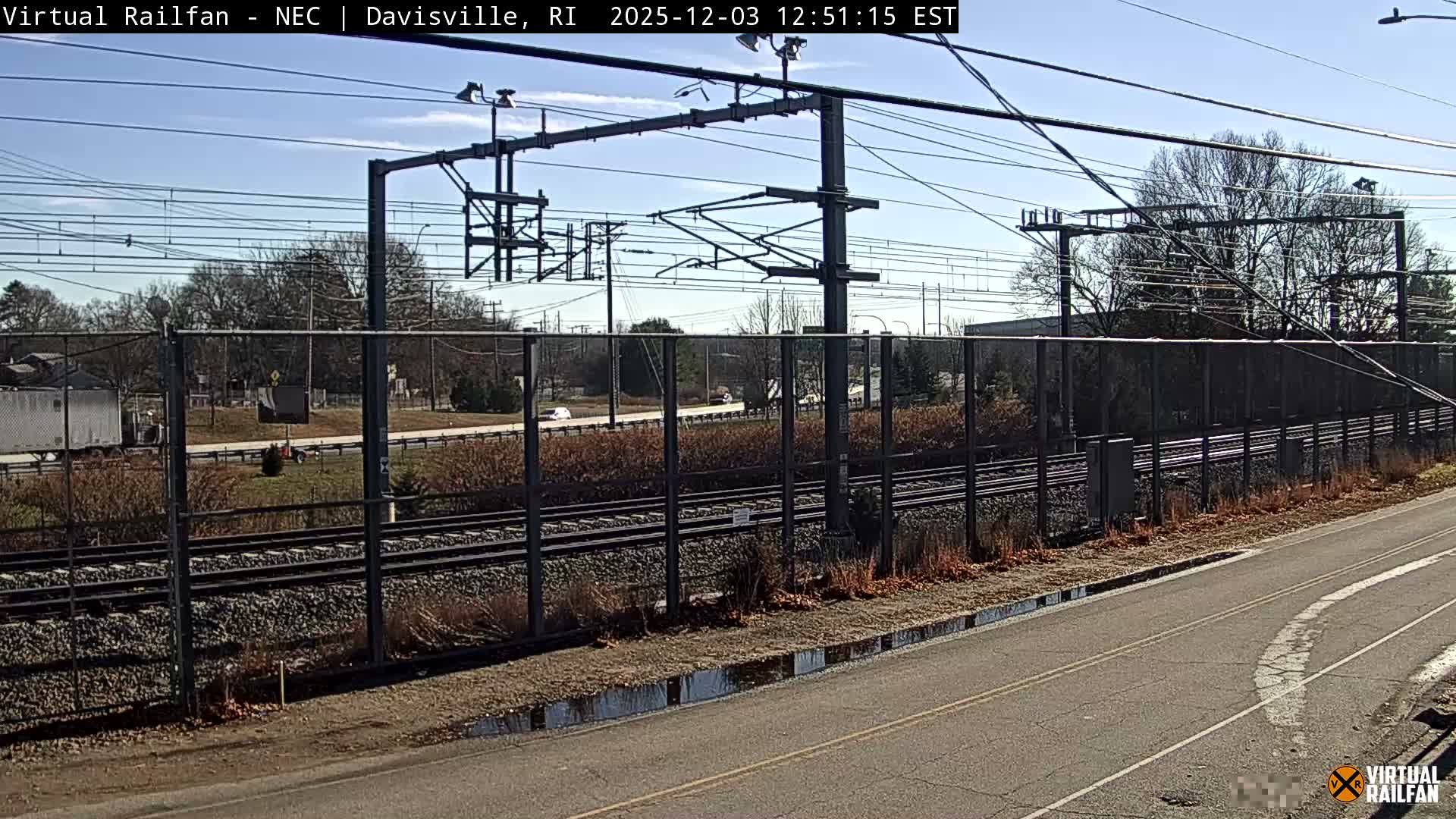 Davisville Rairoad Live Cam - Davisville, North Kingstown, Washington, Rhode Island, USA