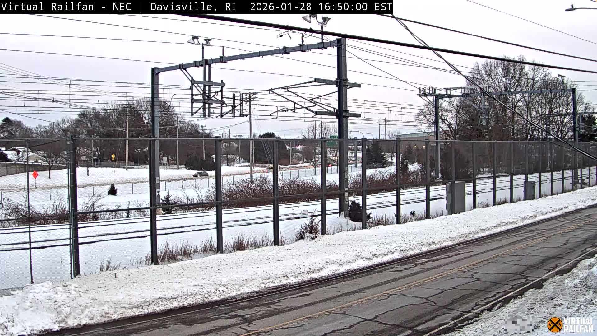 Davisville Rairoad Live Cam - Davisville, North Kingstown, Washington, Rhode Island, USA