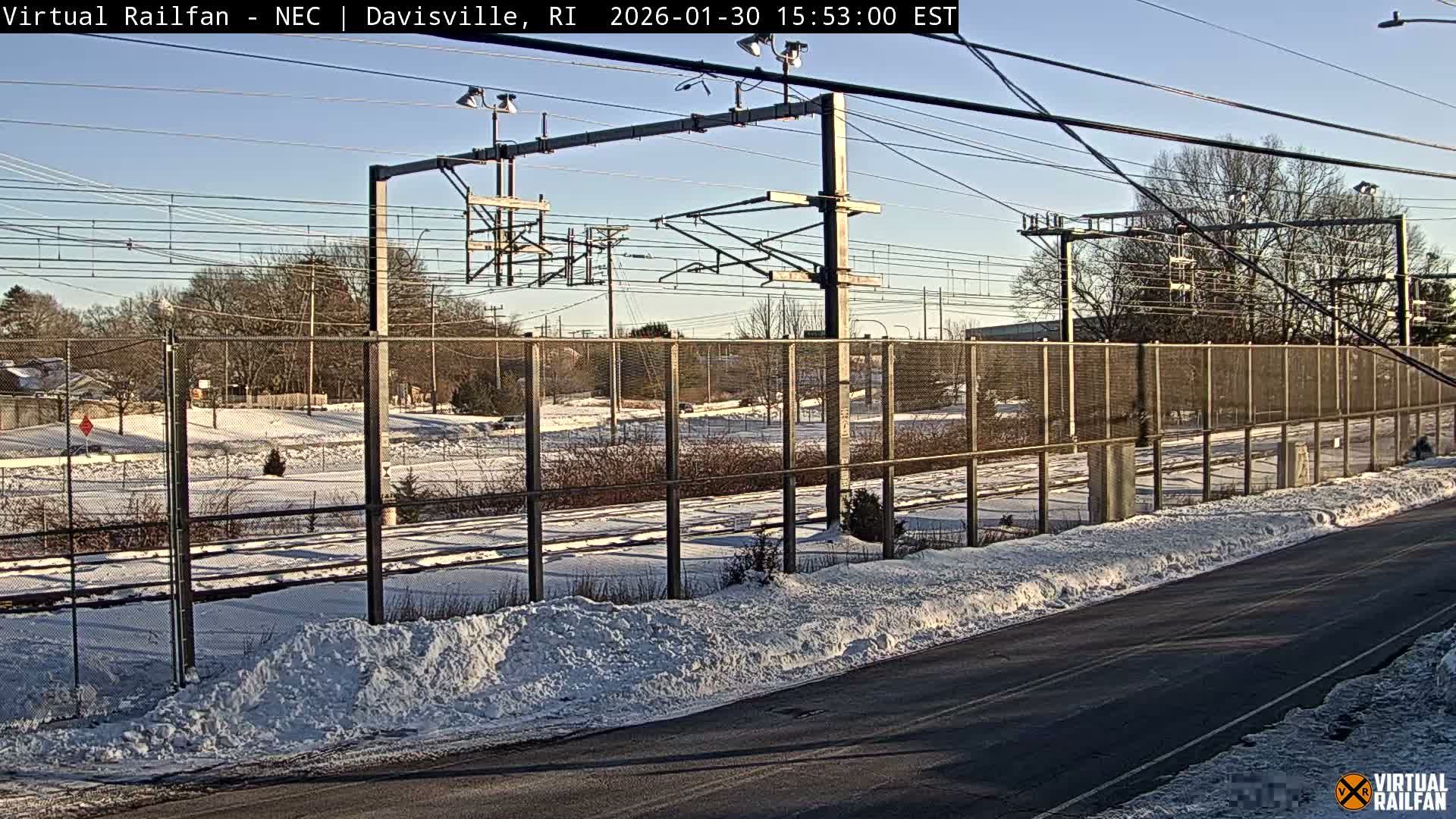Davisville Rairoad Live Cam - Davisville, North Kingstown, Washington, Rhode Island, USA
