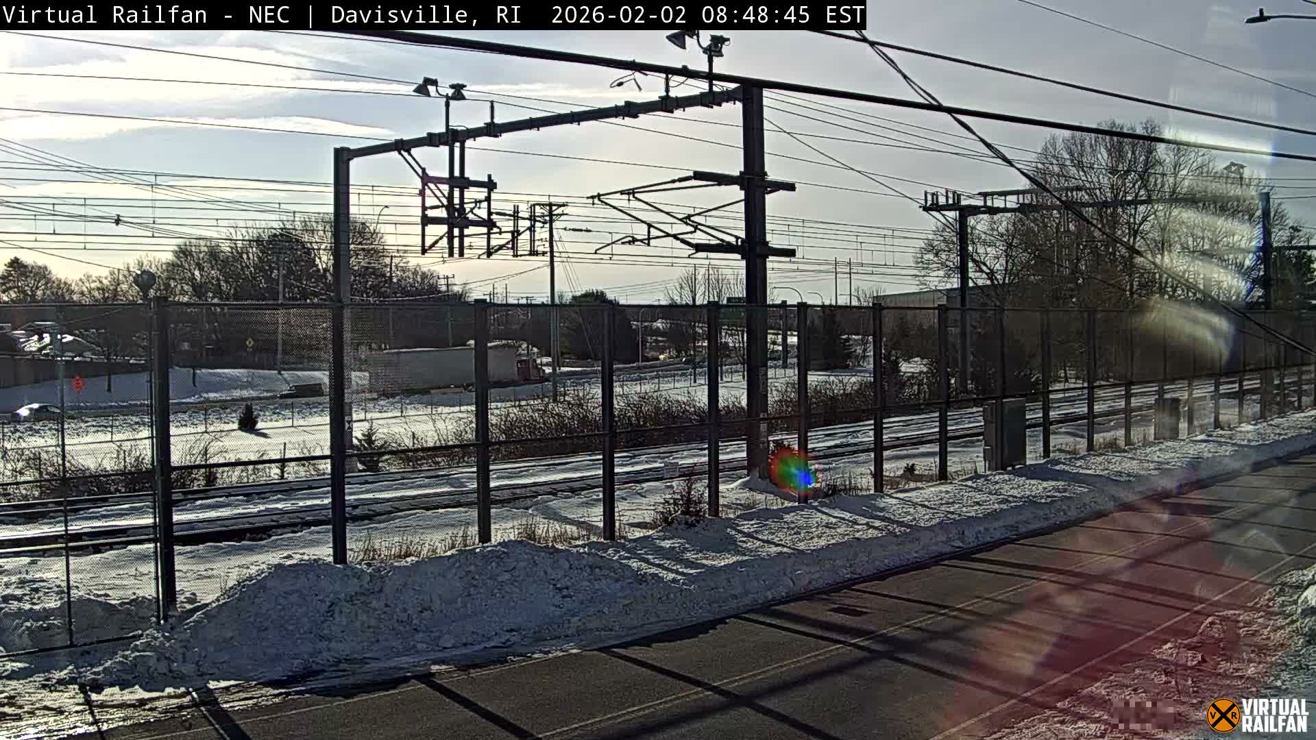 Davisville Rairoad Live Cam - Davisville, North Kingstown, Washington, Rhode Island, USA