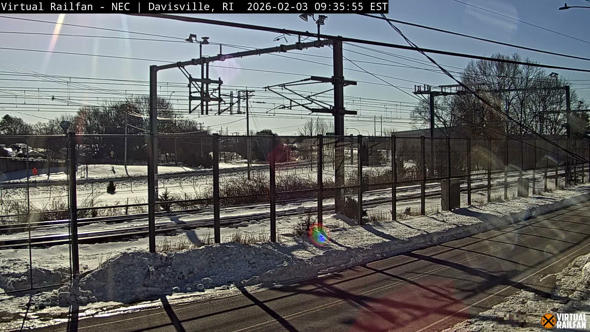 Davisville Rairoad Live Cam - Davisville, North Kingstown, Washington, Rhode Island, USA