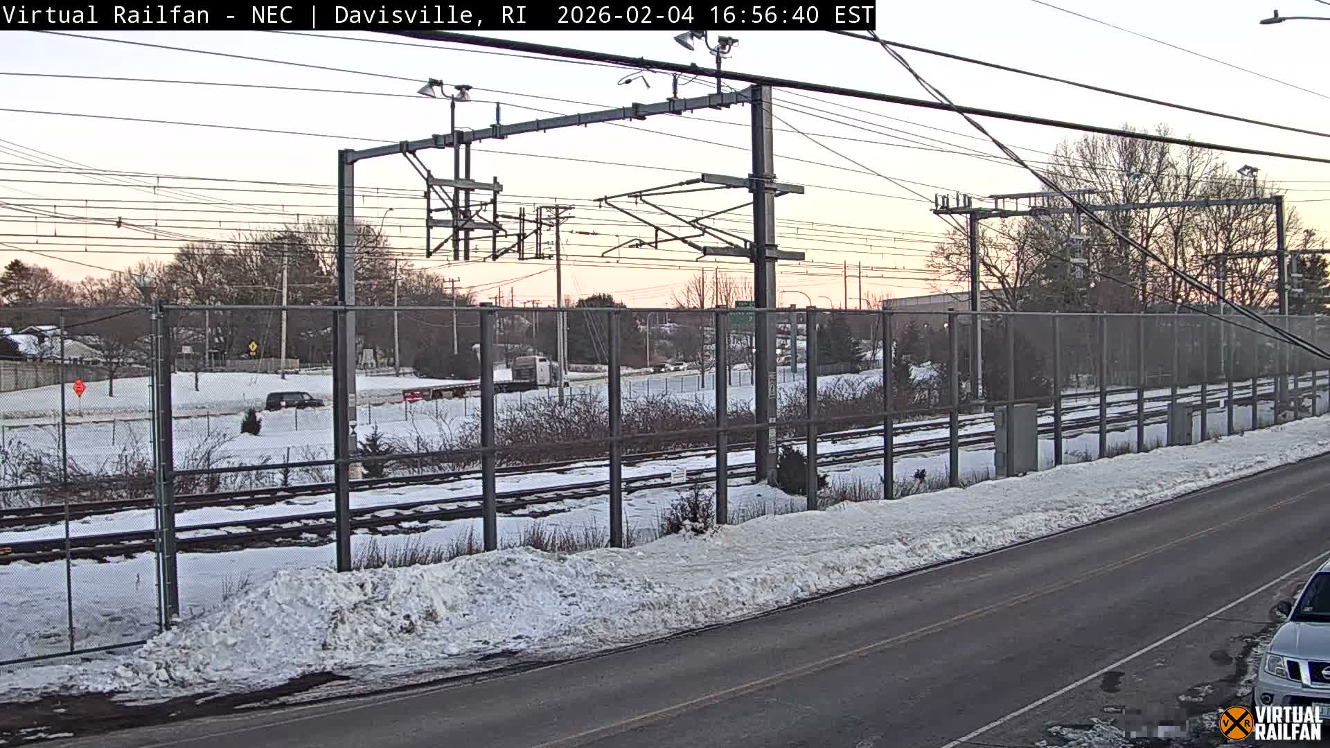 Davisville Rairoad Live Cam - Davisville, North Kingstown, Washington, Rhode Island, USA