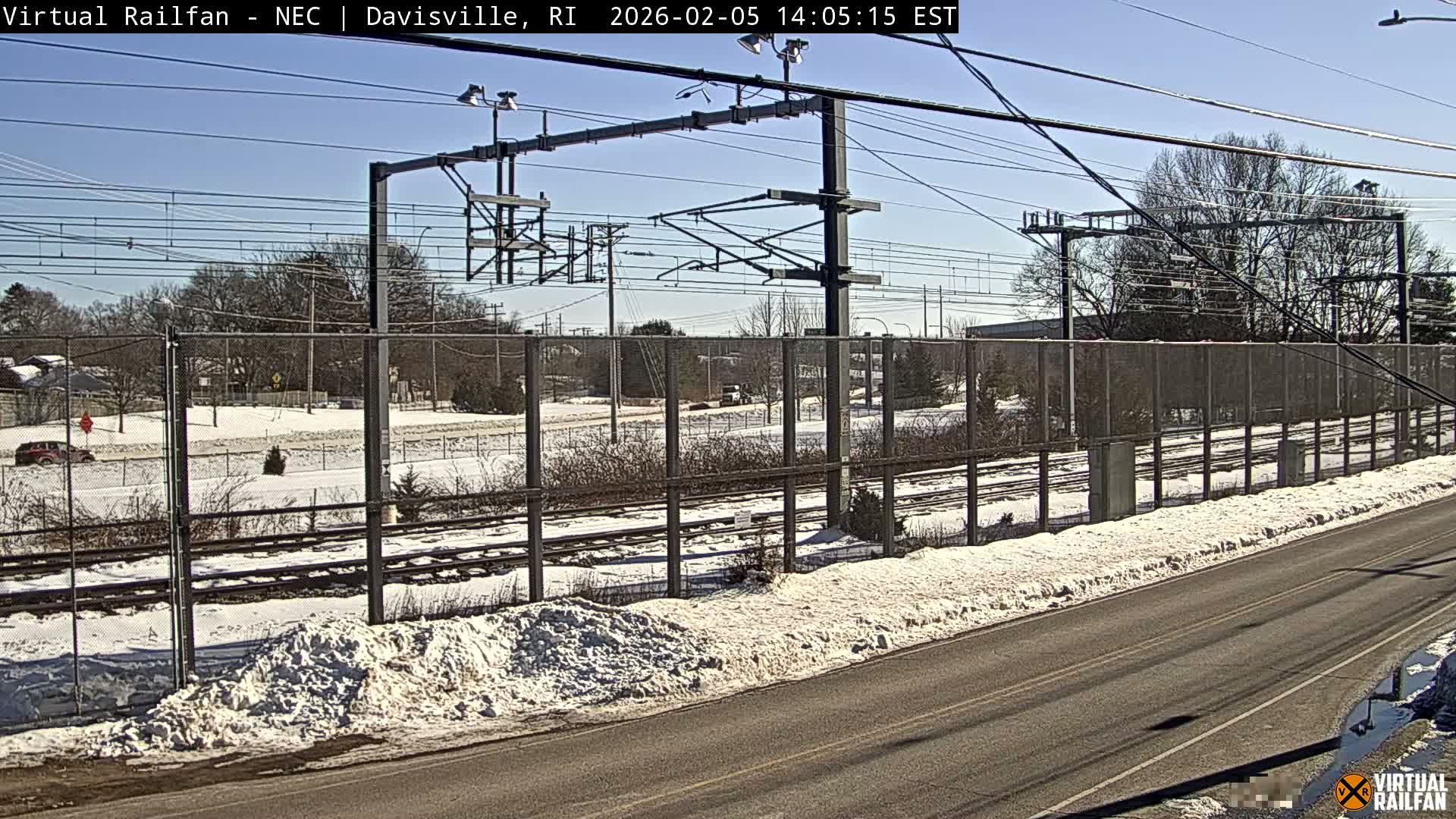 Davisville Rairoad Live Cam - Davisville, North Kingstown, Washington, Rhode Island, USA