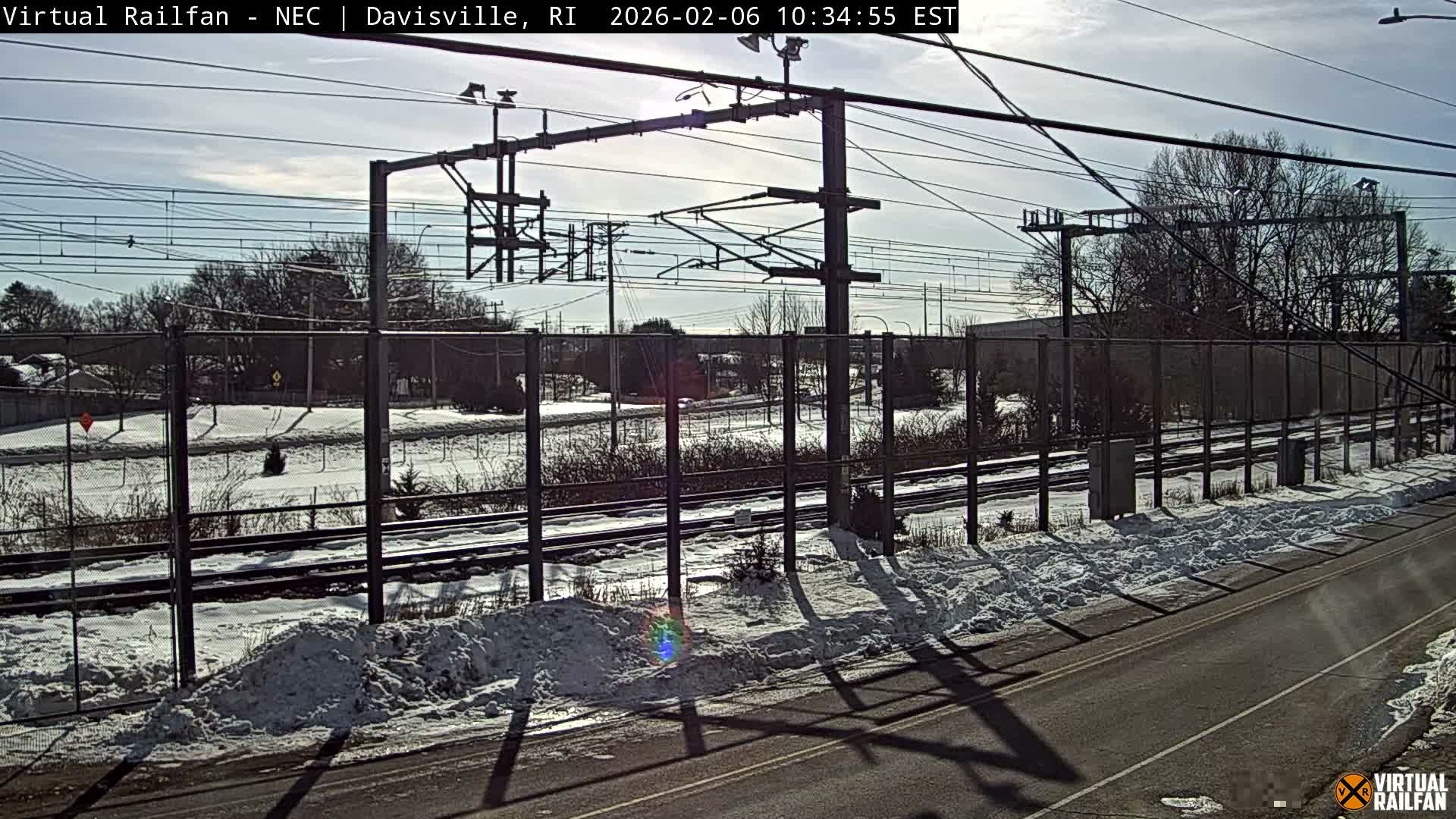 Davisville Rairoad Live Cam - Davisville, North Kingstown, Washington, Rhode Island, USA