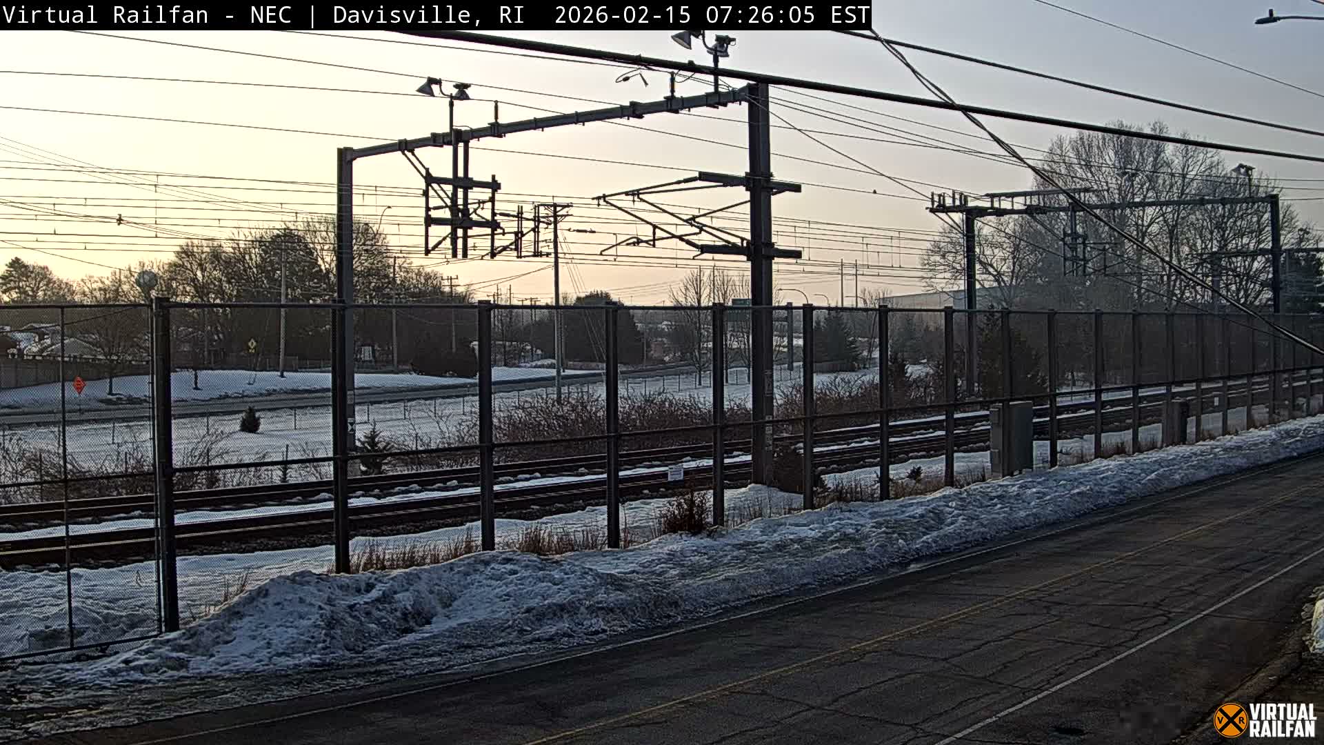 Davisville Rairoad Live Cam - Davisville, North Kingstown, Washington, Rhode Island, USA