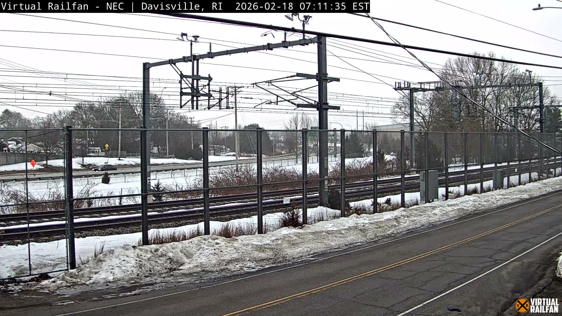 Davisville Rairoad Live Cam - Davisville, North Kingstown, Washington, Rhode Island, USA
