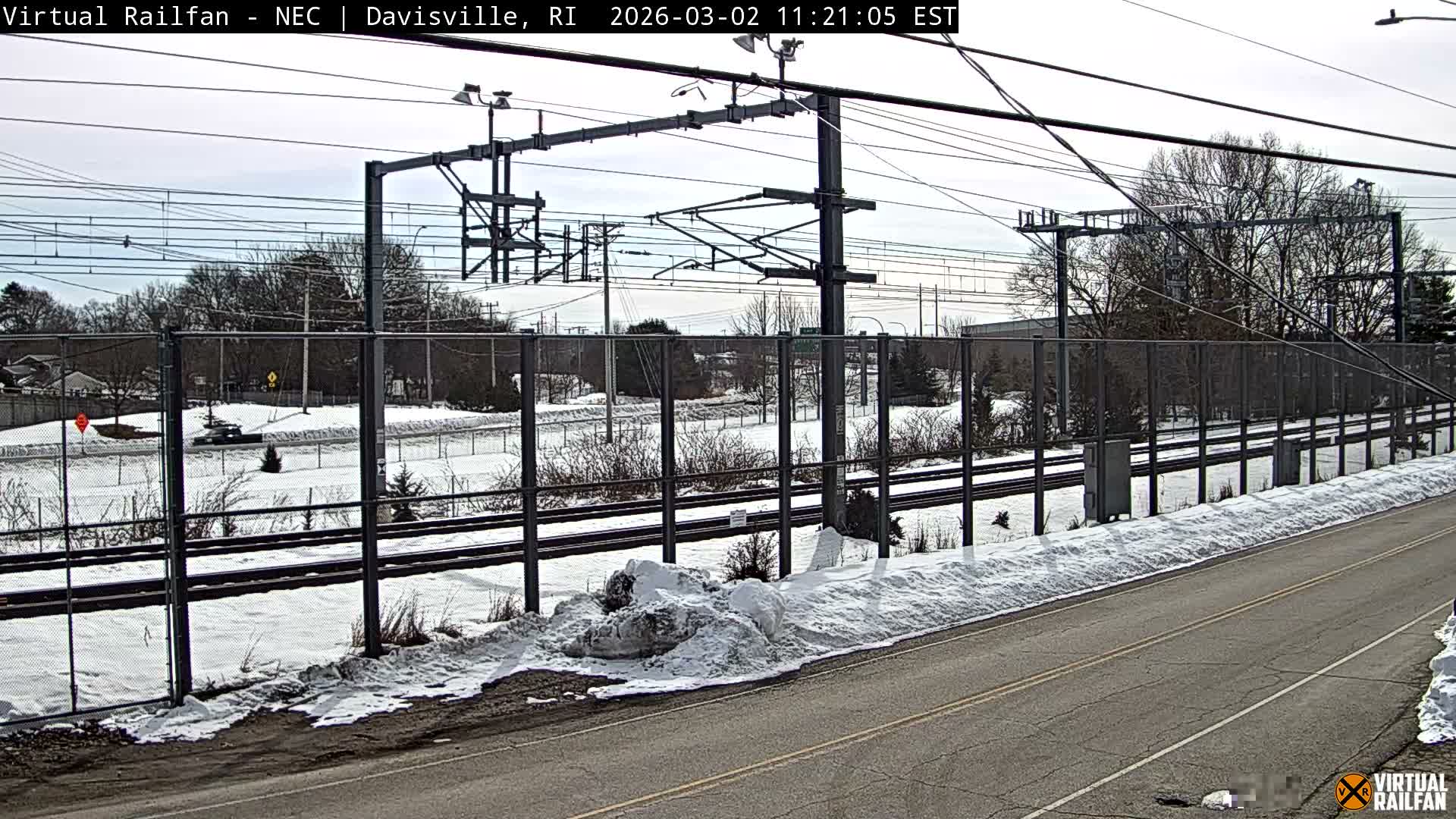 Davisville Rairoad Live Cam - Davisville, North Kingstown, Washington, Rhode Island, USA