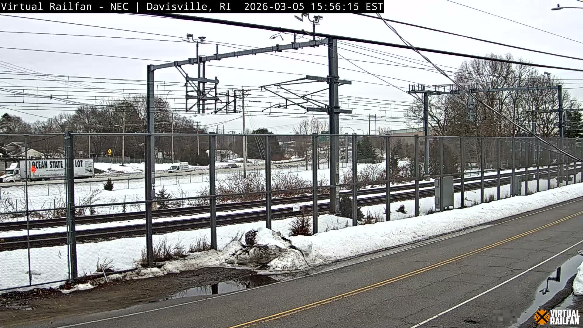 Davisville Rairoad Live Cam - Davisville, North Kingstown, Washington, Rhode Island, USA