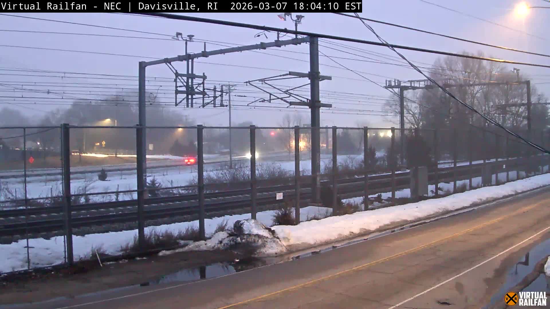 Davisville Rairoad Live Cam - Davisville, North Kingstown, Washington, Rhode Island, USA