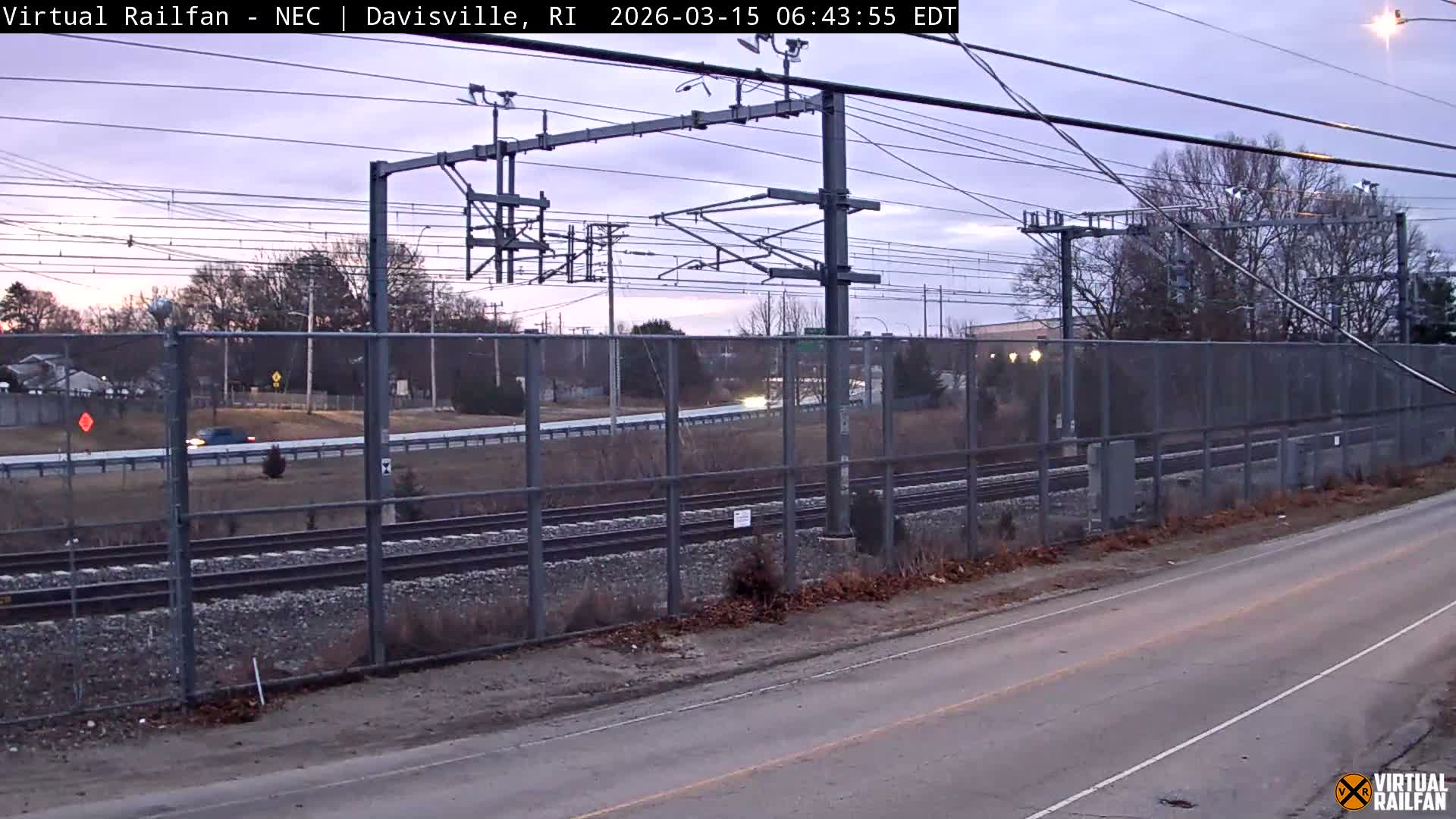 Davisville Rairoad Live Cam - Davisville, North Kingstown, Washington, Rhode Island, USA
