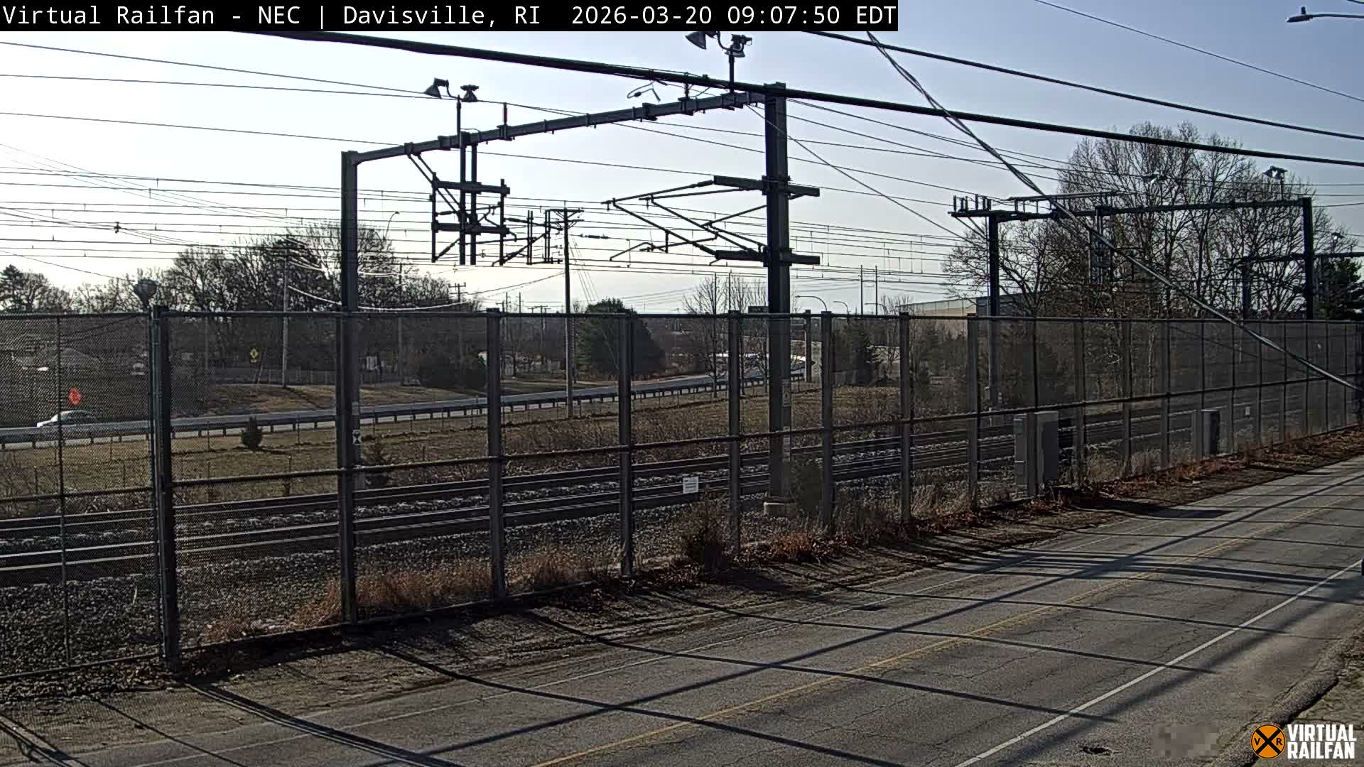 Davisville Rairoad Live Cam - Davisville, North Kingstown, Washington, Rhode Island, USA