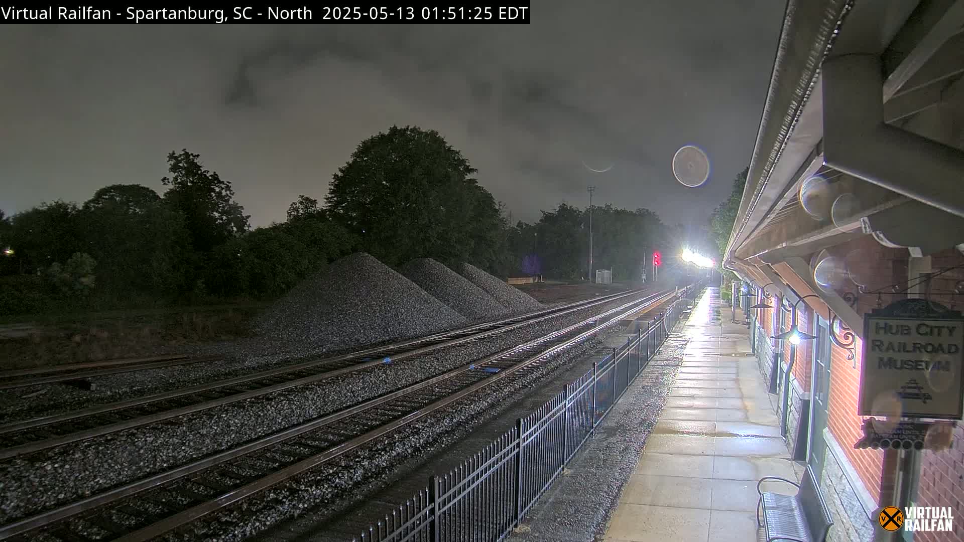 Spartanburg Railway Station &Hubcity Railroad Museum Live Cam - Spartanburg, Spartanburg , South Carolina, USA