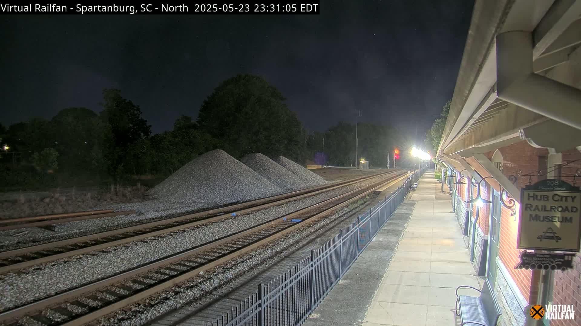 Spartanburg Railway Station &Hubcity Railroad Museum Live Cam - Spartanburg, Spartanburg , South Carolina, USA