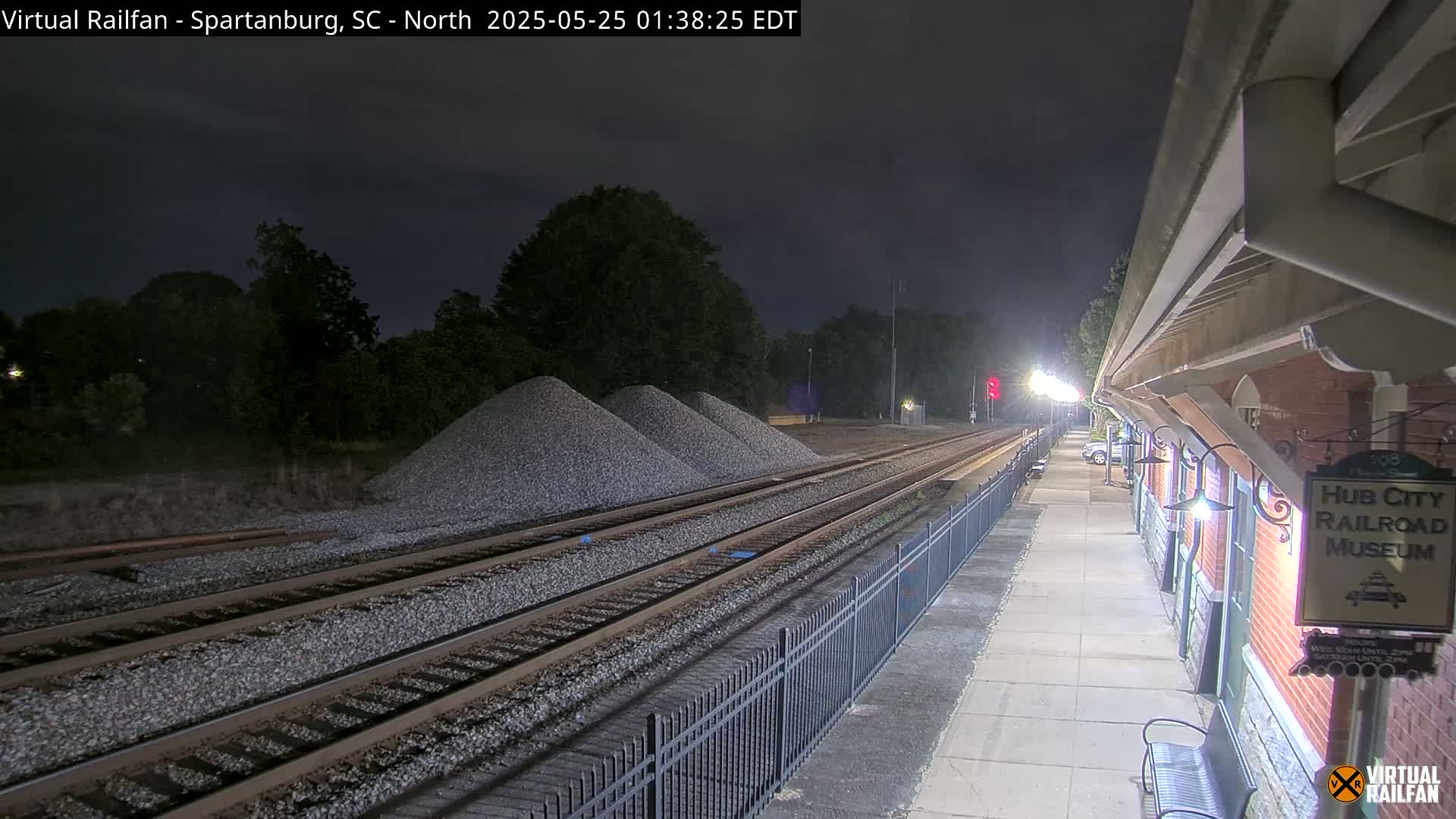 Spartanburg Railway Station &Hubcity Railroad Museum Live Cam - Spartanburg, Spartanburg , South Carolina, USA