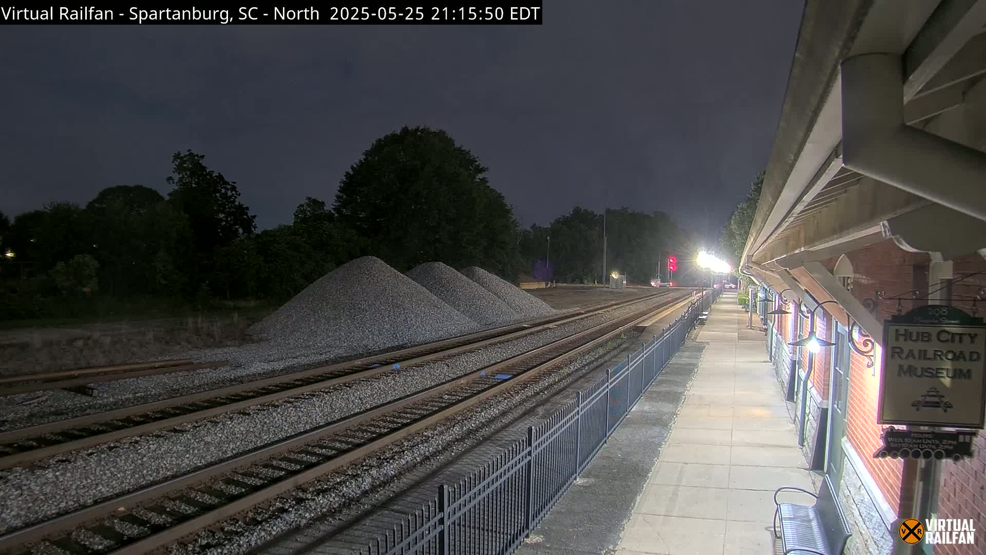 Spartanburg Railway Station &Hubcity Railroad Museum Live Cam - Spartanburg, Spartanburg , South Carolina, USA