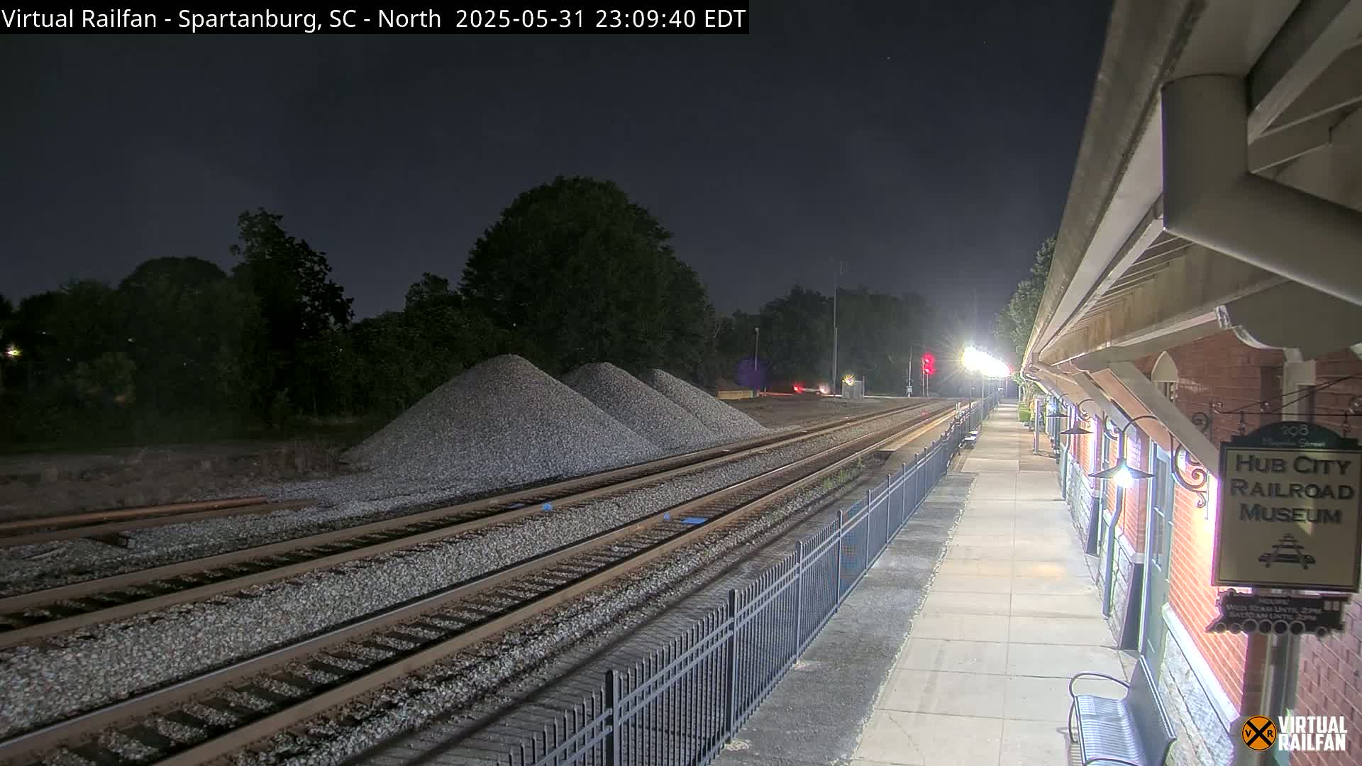Spartanburg Railway Station &Hubcity Railroad Museum Live Cam - Spartanburg, Spartanburg , South Carolina, USA