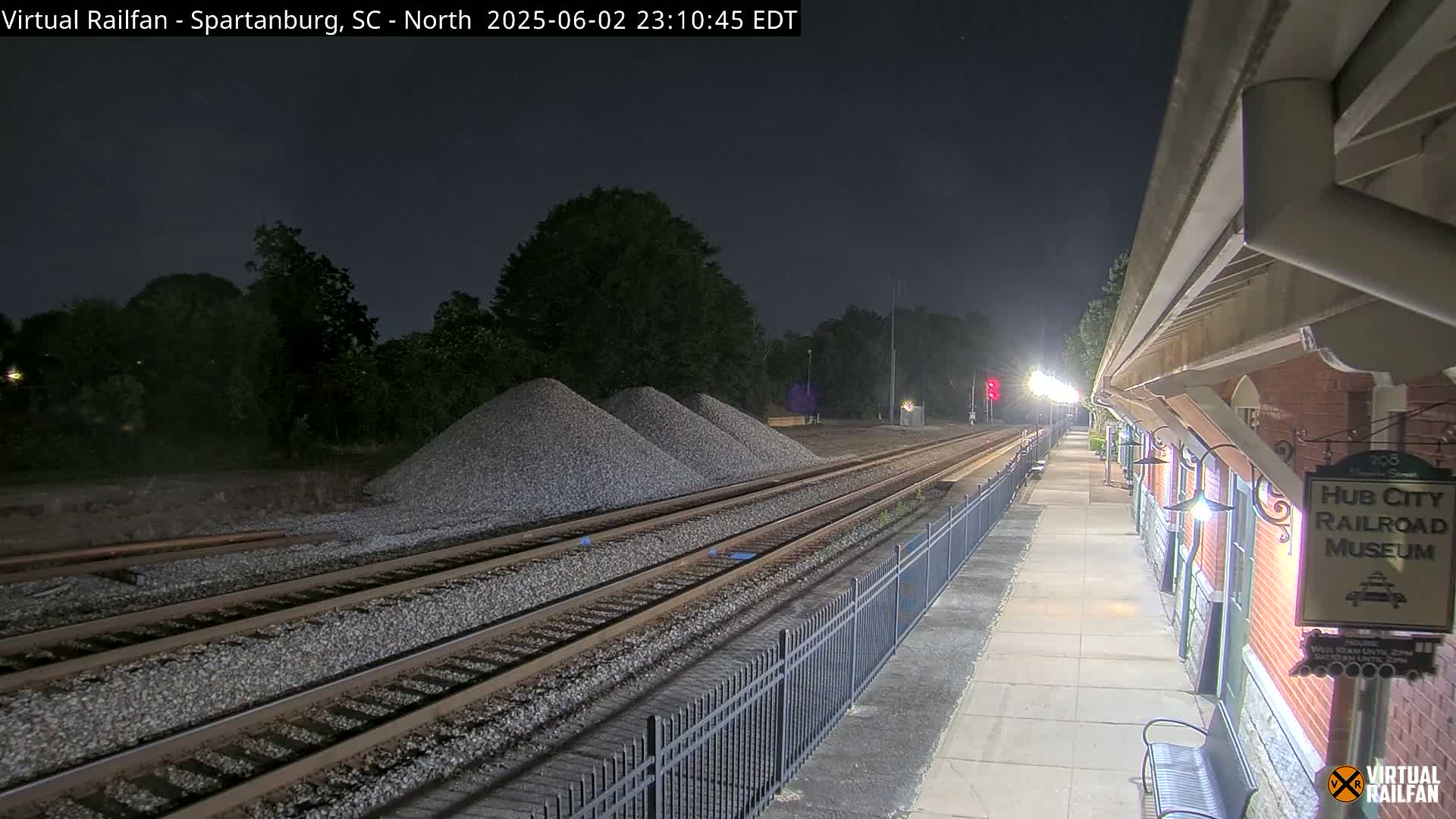 Spartanburg Railway Station &Hubcity Railroad Museum Live Cam - Spartanburg, Spartanburg , South Carolina, USA