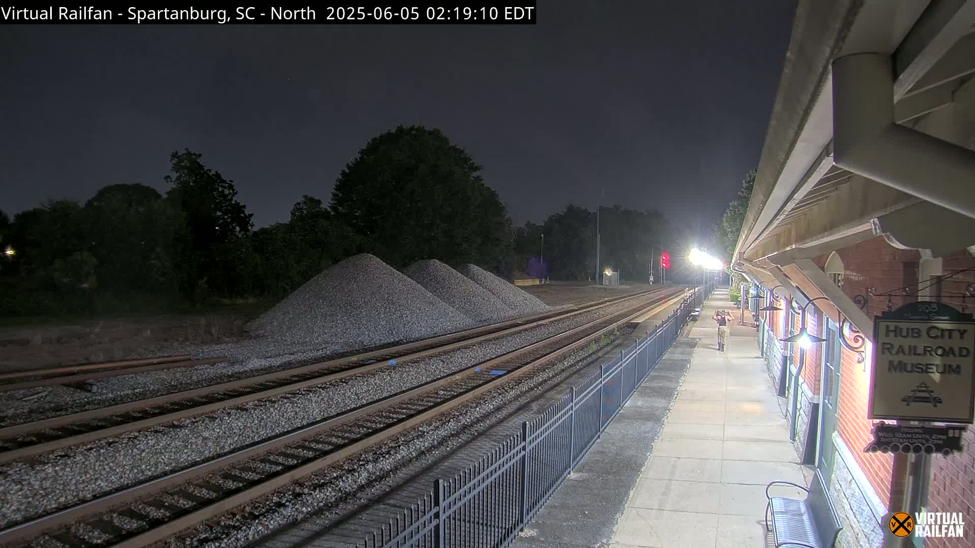 Spartanburg Railway Station &Hubcity Railroad Museum Live Cam - Spartanburg, Spartanburg , South Carolina, USA
