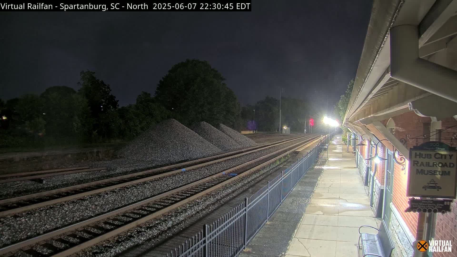 Spartanburg Railway Station &Hubcity Railroad Museum Live Cam - Spartanburg, Spartanburg , South Carolina, USA