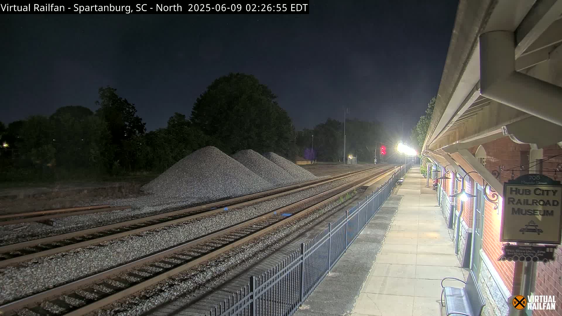 Spartanburg Railway Station &Hubcity Railroad Museum Live Cam - Spartanburg, Spartanburg , South Carolina, USA