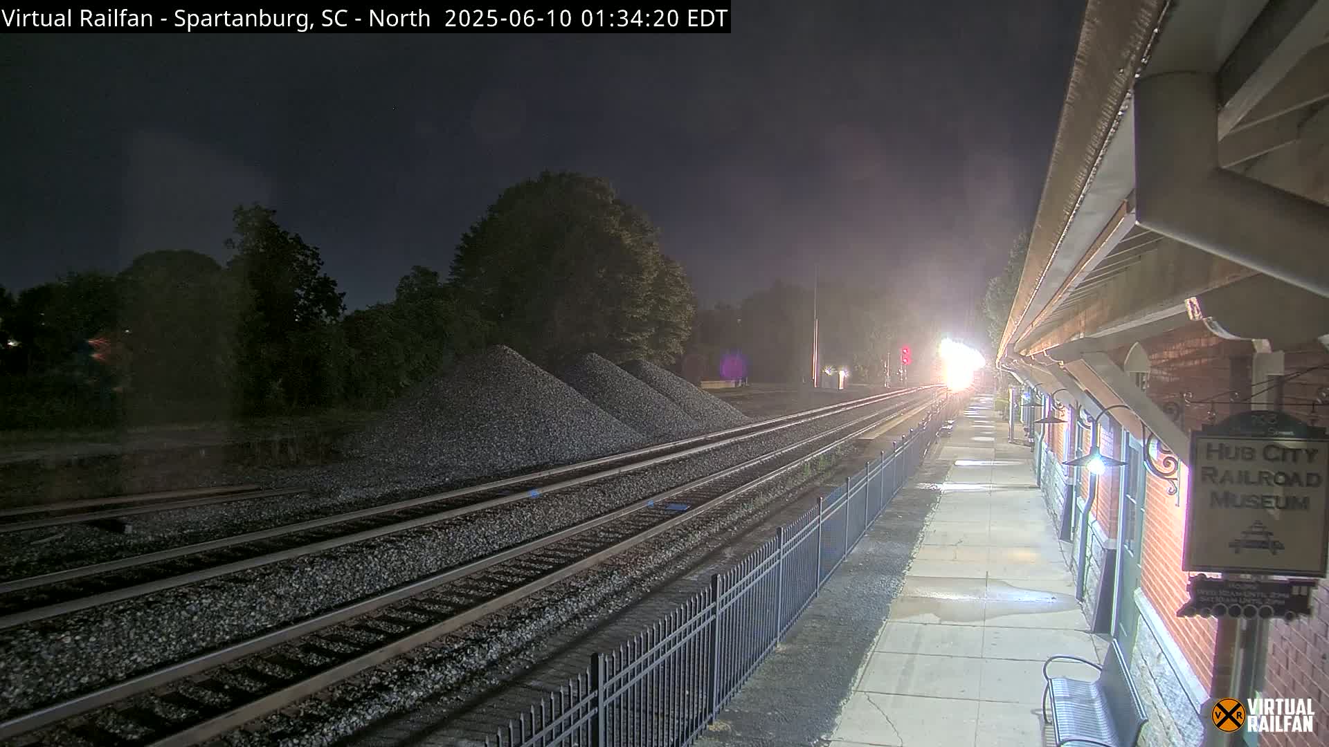 Spartanburg Railway Station &Hubcity Railroad Museum Live Cam - Spartanburg, Spartanburg , South Carolina, USA