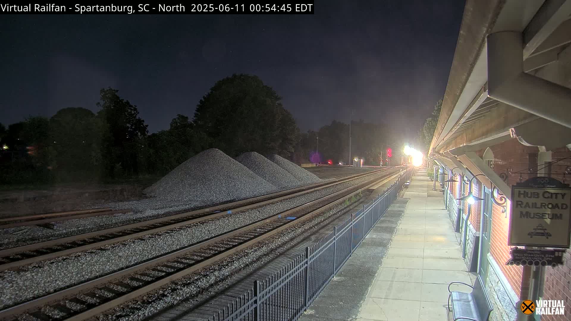 Spartanburg Railway Station &Hubcity Railroad Museum Live Cam - Spartanburg, Spartanburg , South Carolina, USA