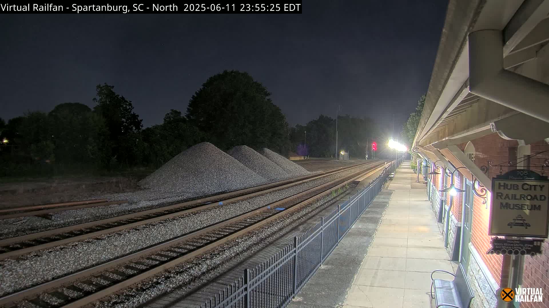 Spartanburg Railway Station &Hubcity Railroad Museum Live Cam - Spartanburg, Spartanburg , South Carolina, USA