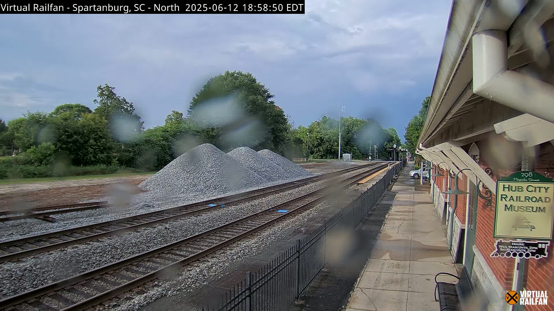 Spartanburg Railway Station &Hubcity Railroad Museum Live Cam - Spartanburg, Spartanburg , South Carolina, USA