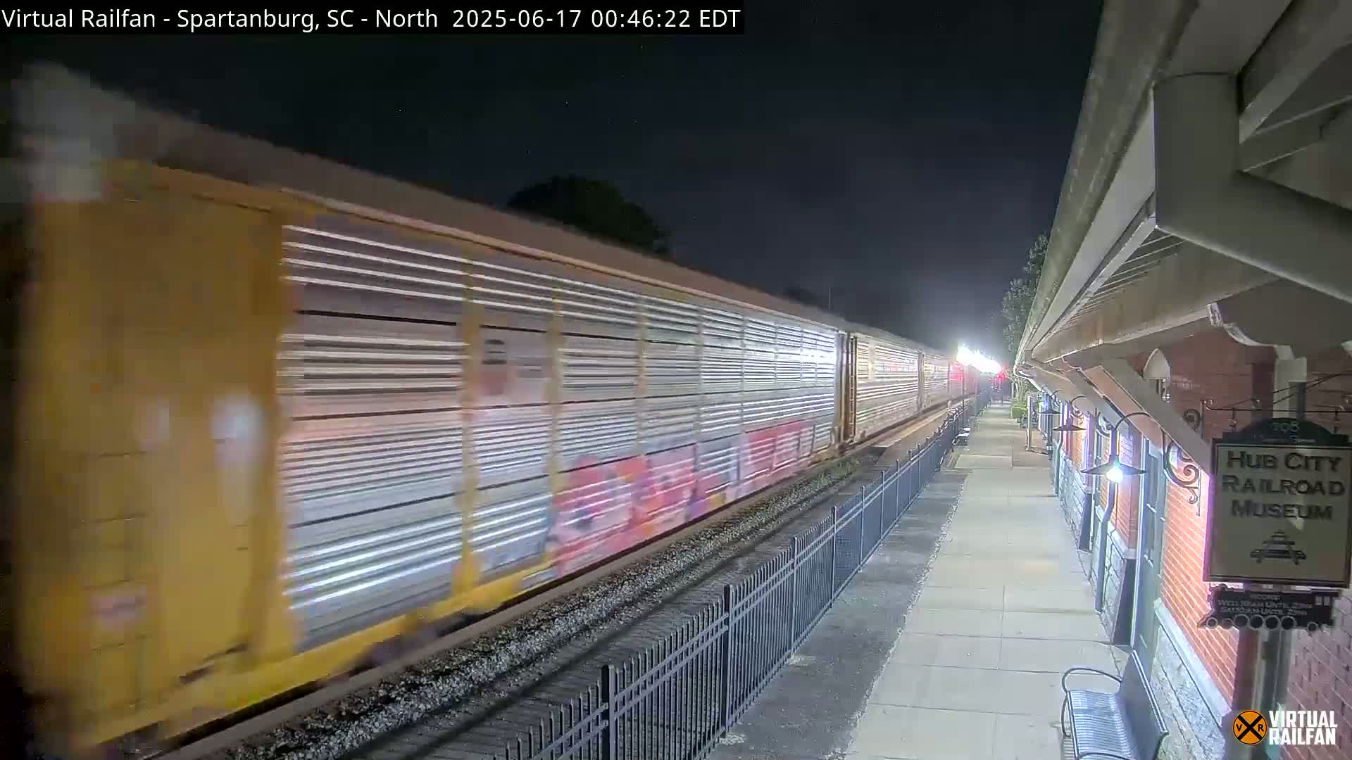 Spartanburg Railway Station &Hubcity Railroad Museum Live Cam - Spartanburg, Spartanburg , South Carolina, USA