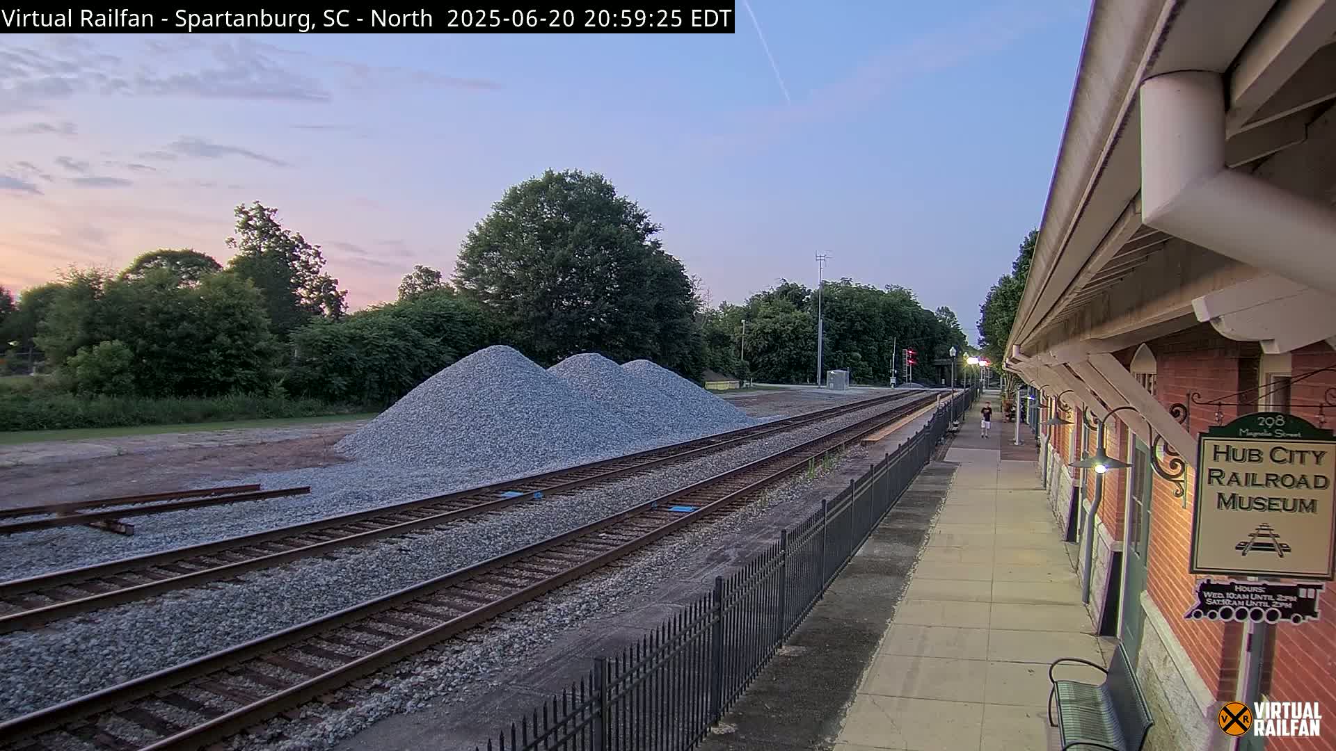 Spartanburg Railway Station &Hubcity Railroad Museum Live Cam - Spartanburg, Spartanburg , South Carolina, USA