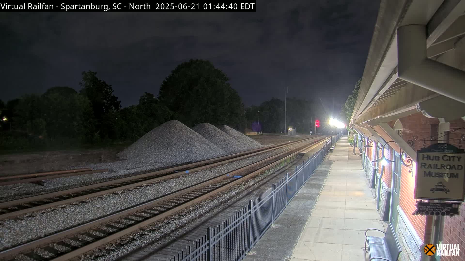 Spartanburg Railway Station &Hubcity Railroad Museum Live Cam - Spartanburg, Spartanburg , South Carolina, USA