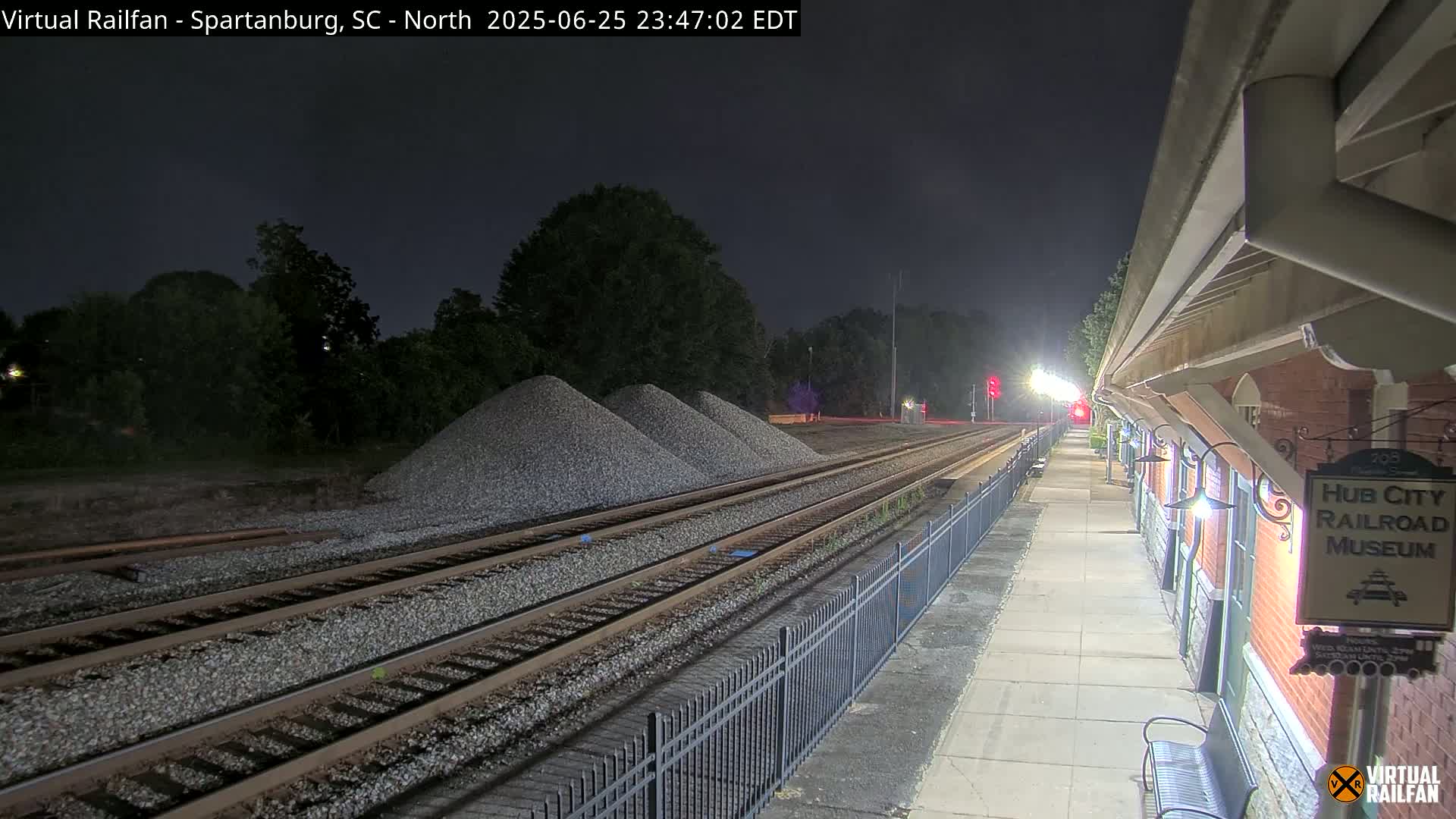 Spartanburg Railway Station &Hubcity Railroad Museum Live Cam - Spartanburg, Spartanburg , South Carolina, USA
